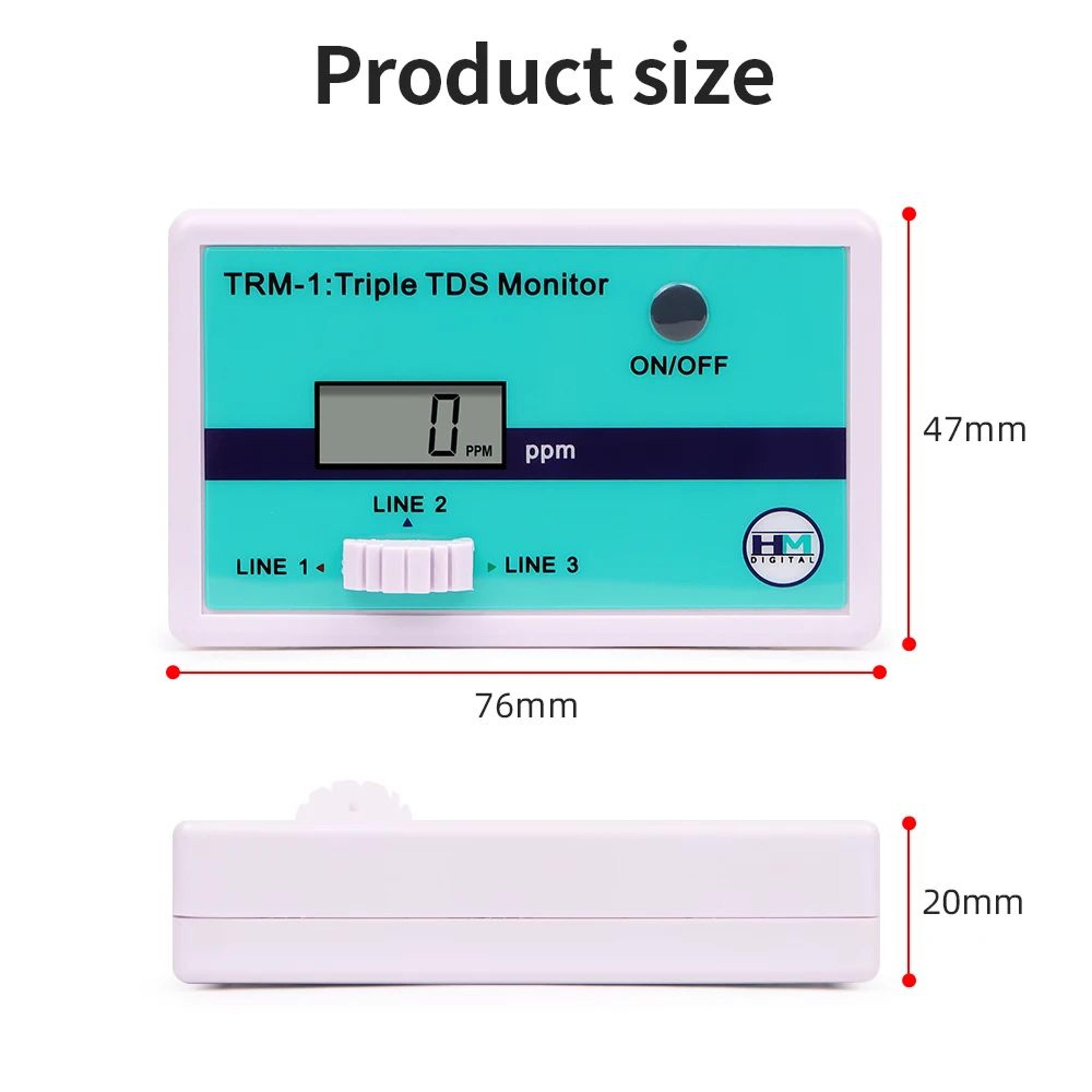 Online TDS Water Quality Meter  Single Or Triple Line Digital 09990 PPM Tester For Aquarium Laborat 2