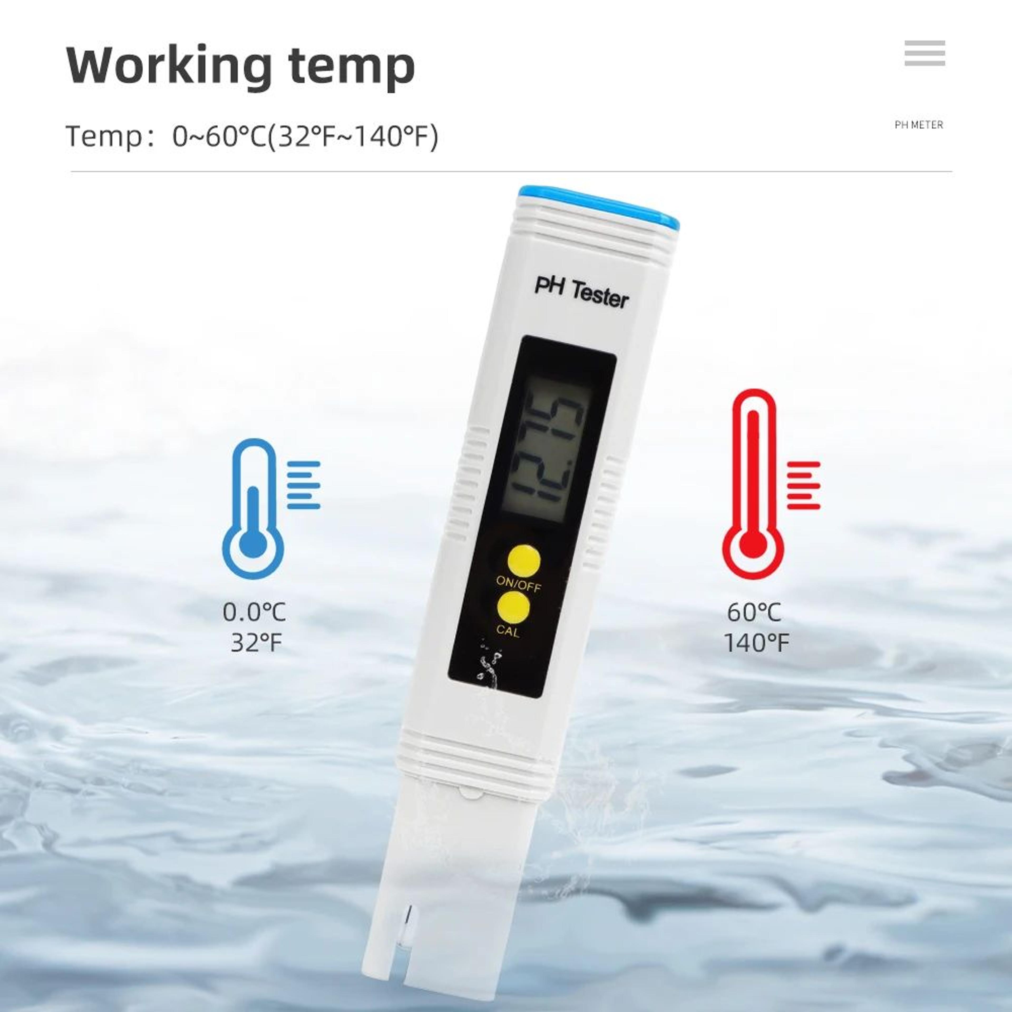 High Accuracy Digital PH Water Quality Tester  001 Resolution LCD Meter With Auto Calibration For A 4