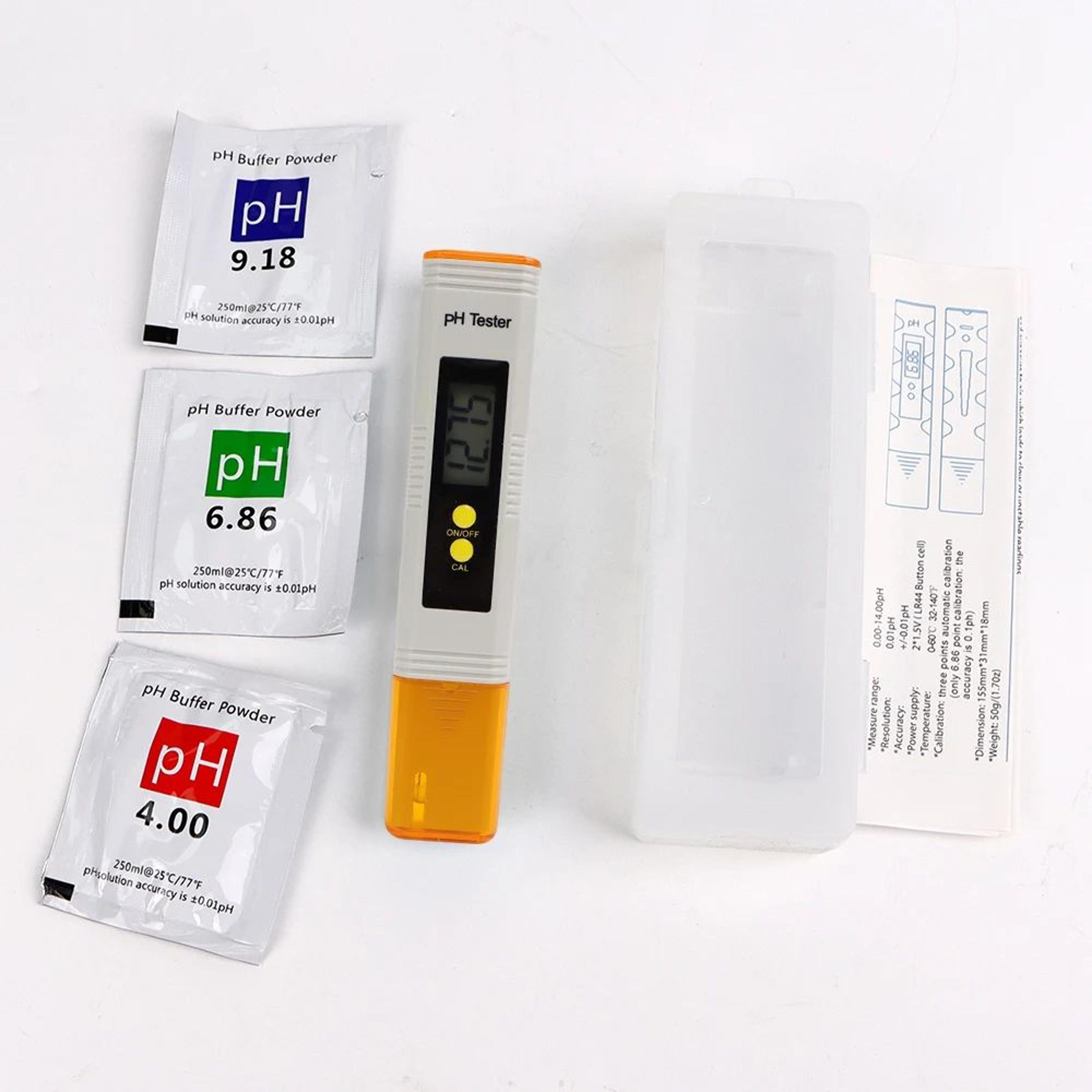 High Accuracy Digital PH Water Quality Tester  001 Resolution LCD Meter With Auto Calibration For A 8