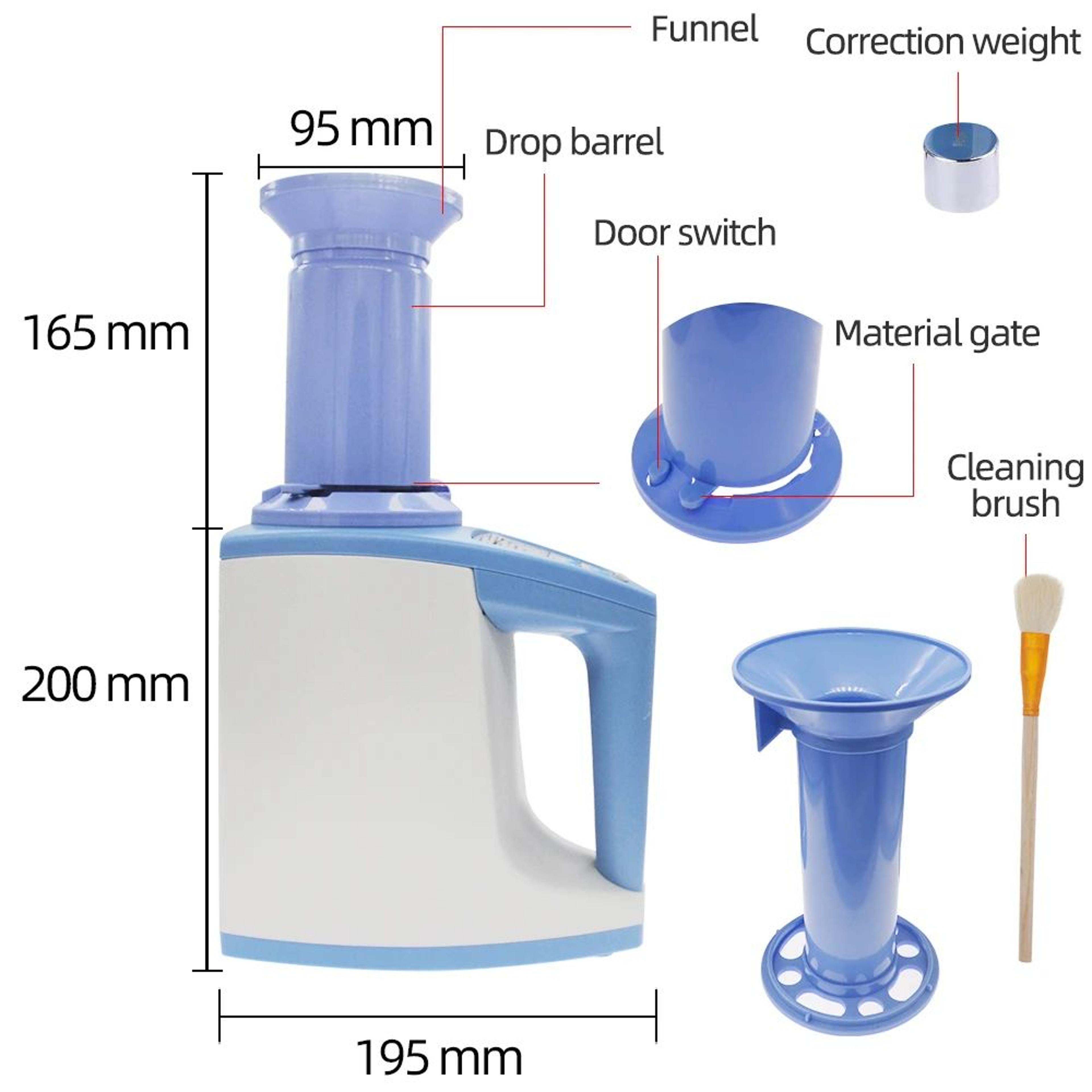 Digital Grain Moisture Tester  High Accuracy Humidity Gauge With Auto Compensation For Corn Wheat R