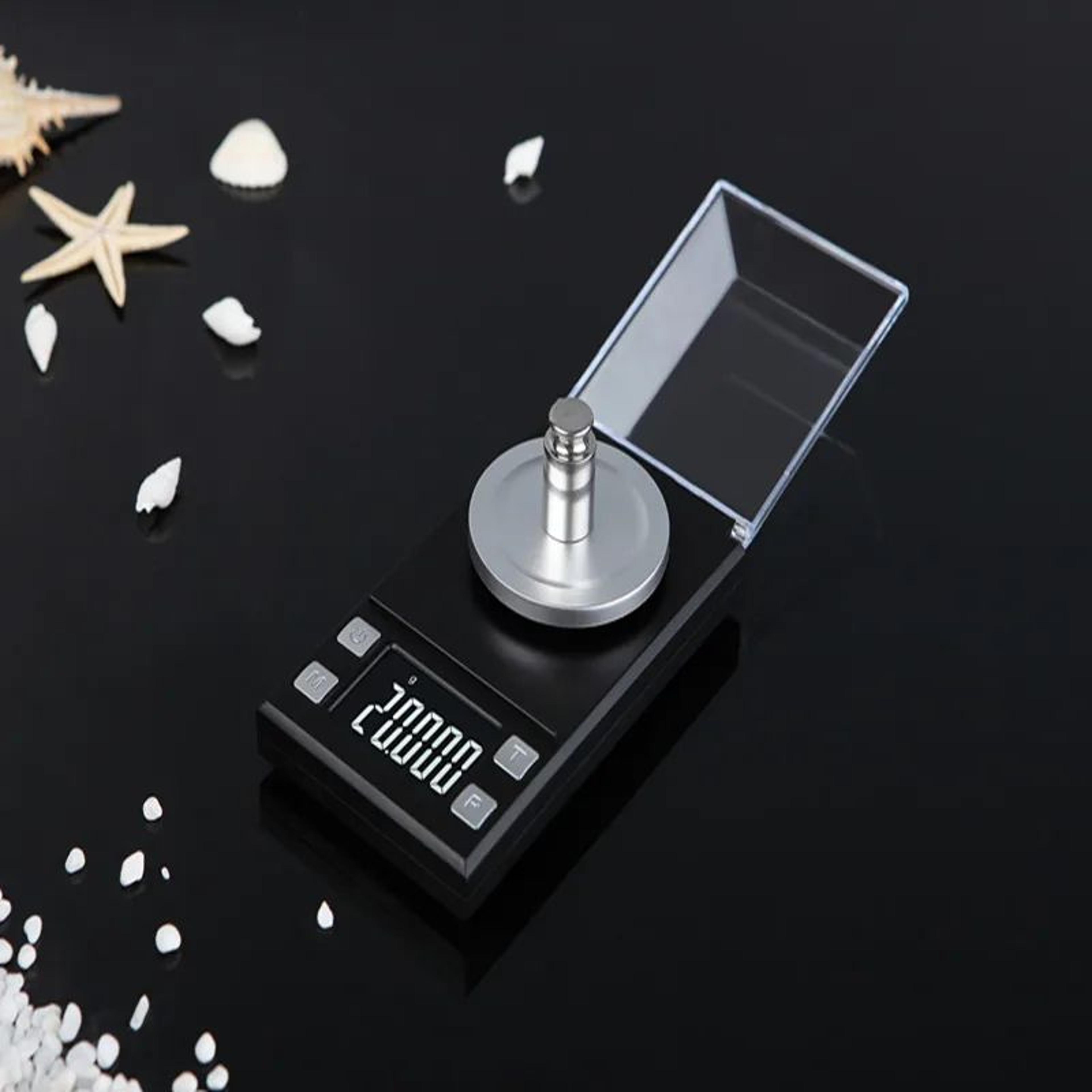 0001g Mini Digital Pocket Scale  High Accuracy 20g 50g 100g Jewelry Gold Herb Lab Gram Weight Balan 5
