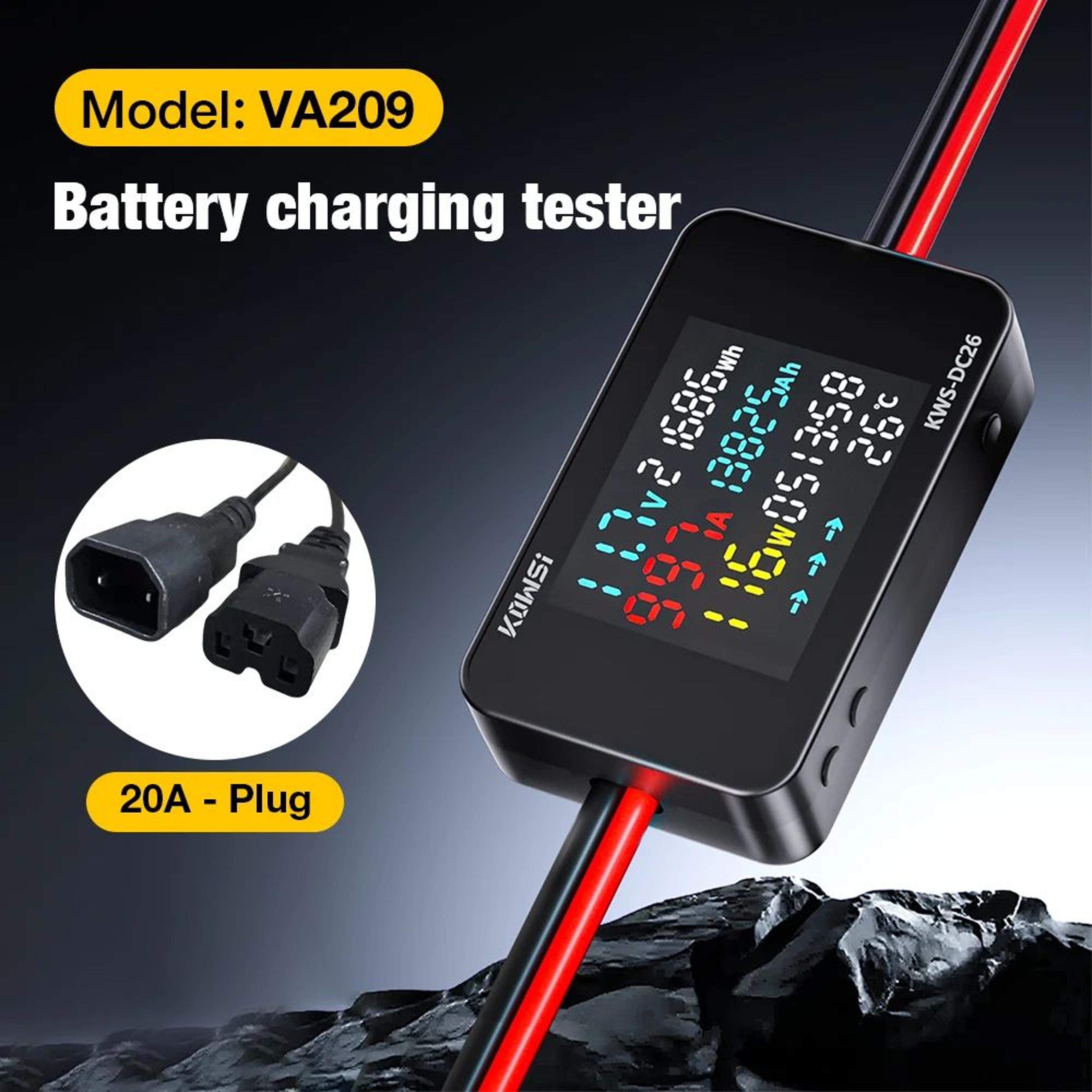 DC Battery Charging Tester  880V Power Energy Voltage Current Meter With Color LCD For Solar EV Bat 6