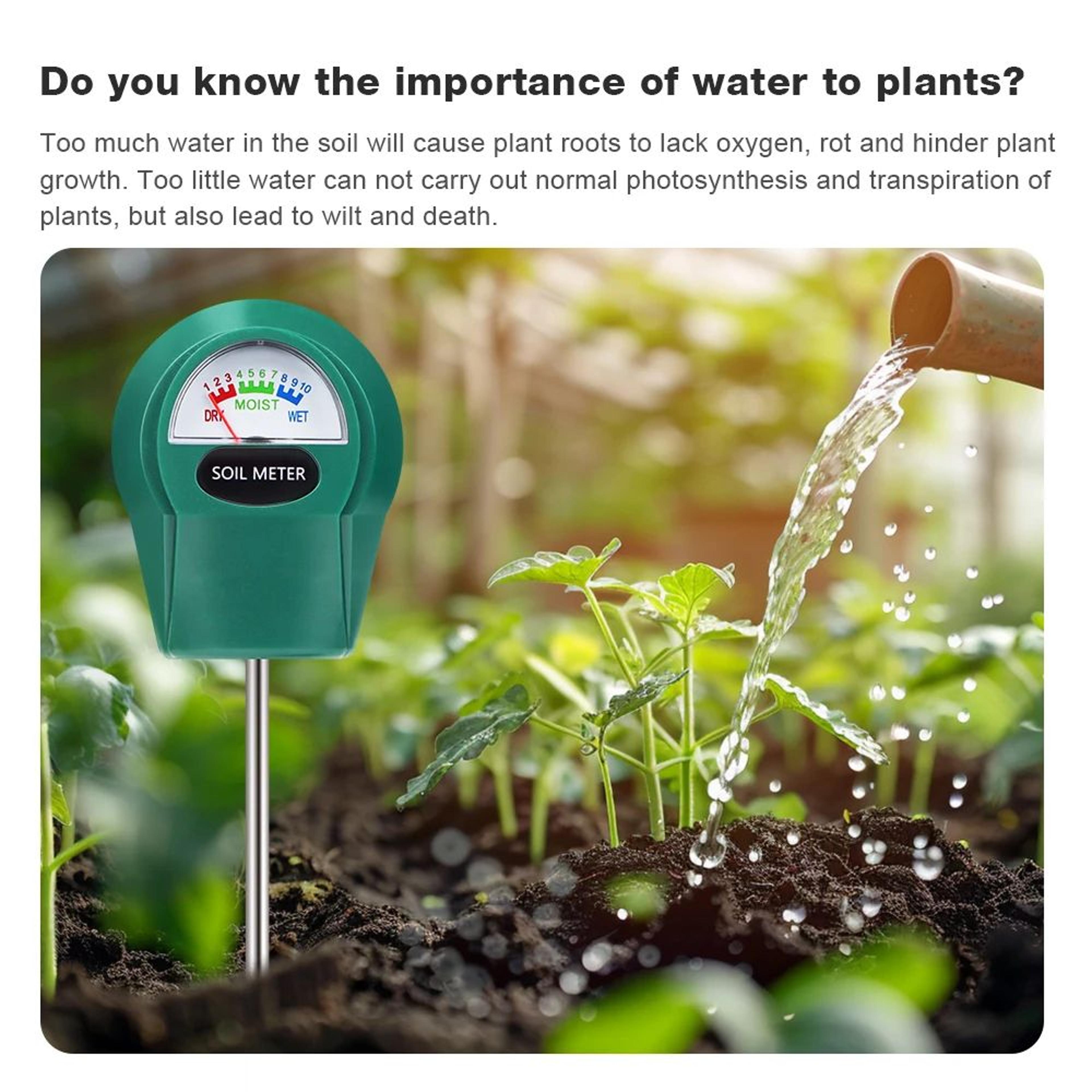 BatteryFree Soil Tester  Moisture PH Fertility Meter With Large EasyRead Dial For Garden Farm  Hous 1
