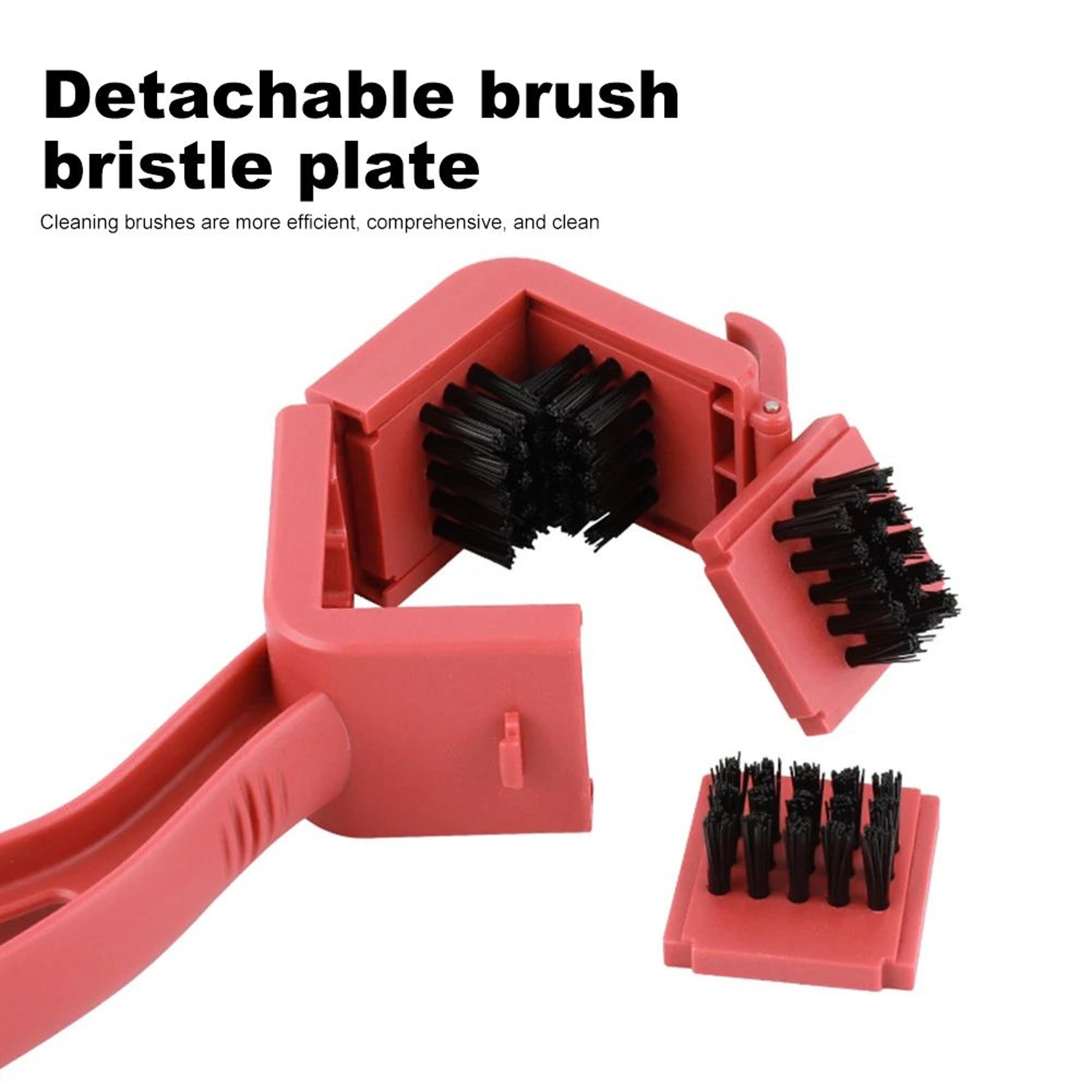 Bike Chain Cleaning Brush  DualHead Wraparound Scrubber For Bicycle  Motorcycle Chain Sprocket Main 4