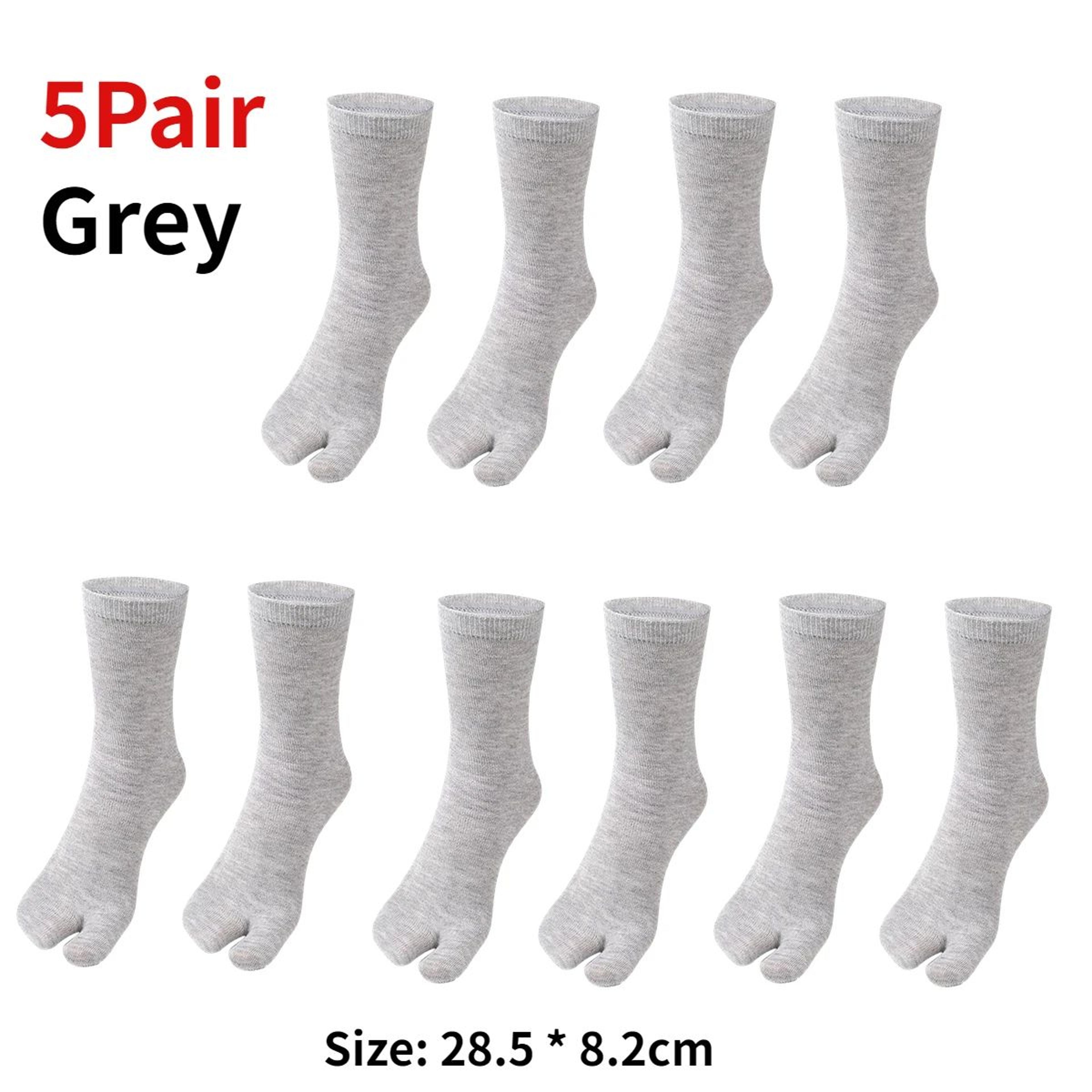 Japanese Split Toe Socks  Unisex Tabi TwoToe Socks For Flip Flops Sandals Kimono  Daily Wear 15 Pai 18