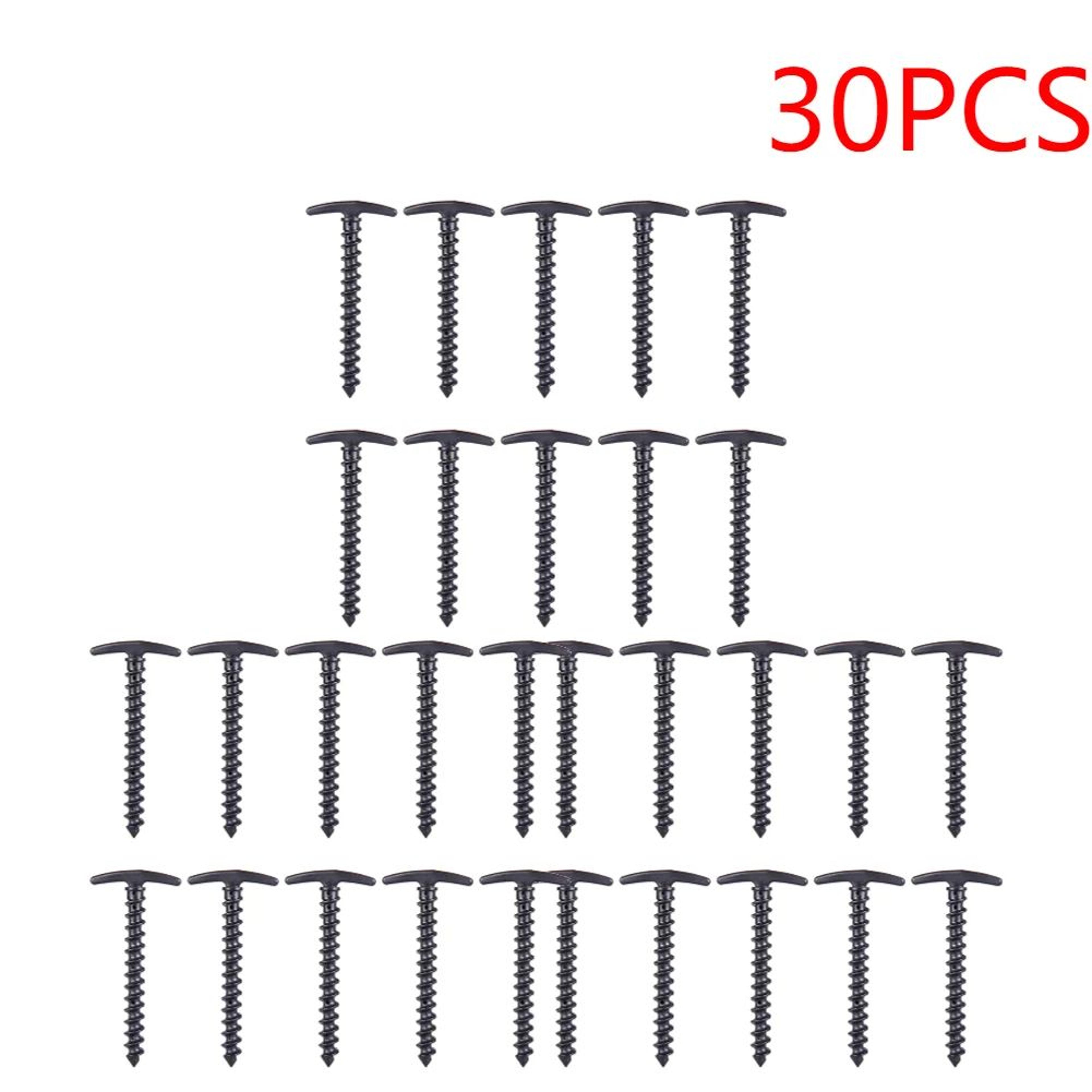 Plastic Spiral Tent Stakes  57 In Windproof Ground Anchor Screw Pegs For Camping Hiking Canopy Outd 8