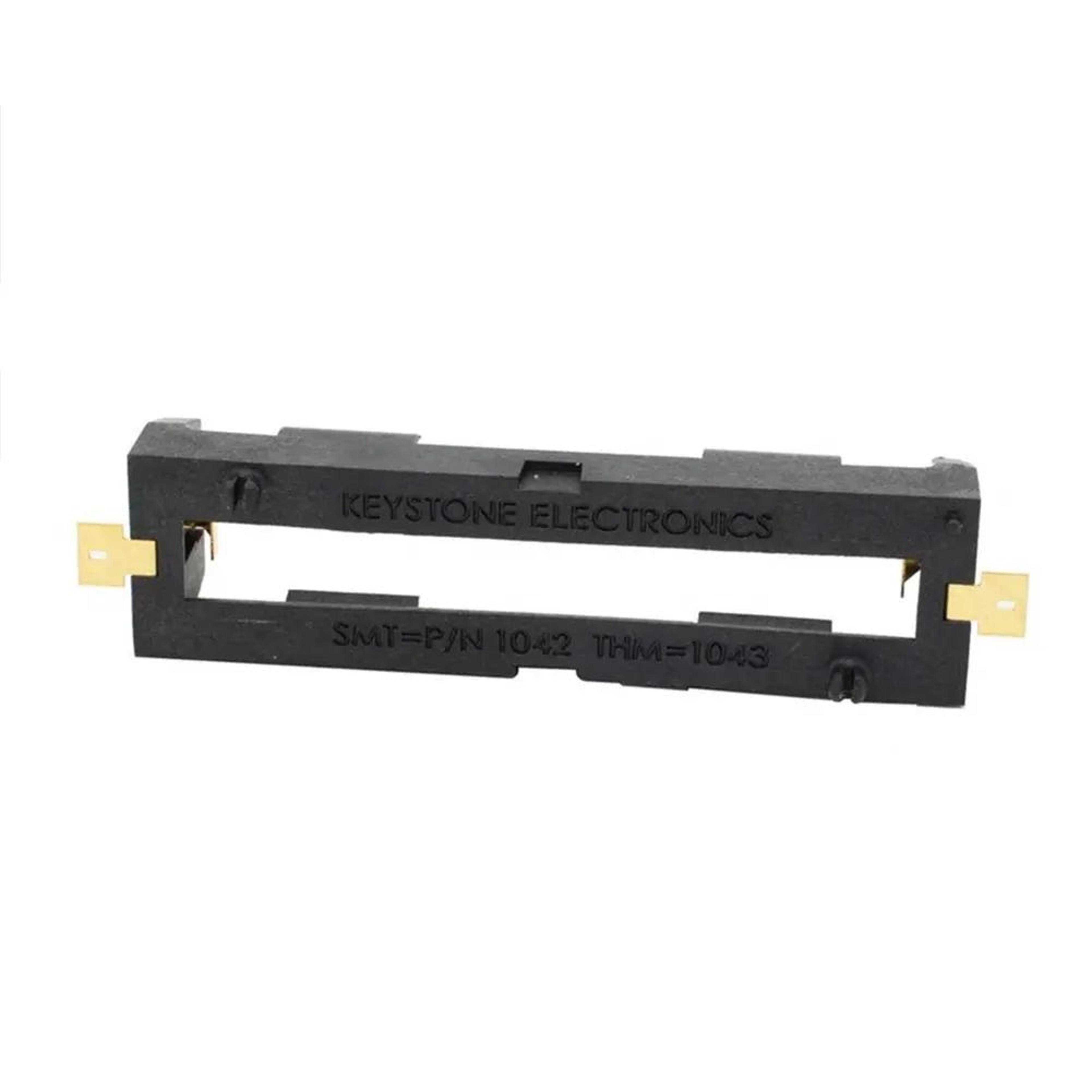 18650 SMT Battery Holder  37V SMD PCB Mount Battery Box With Bronze Pins For DIY Power Supply  Elec 4