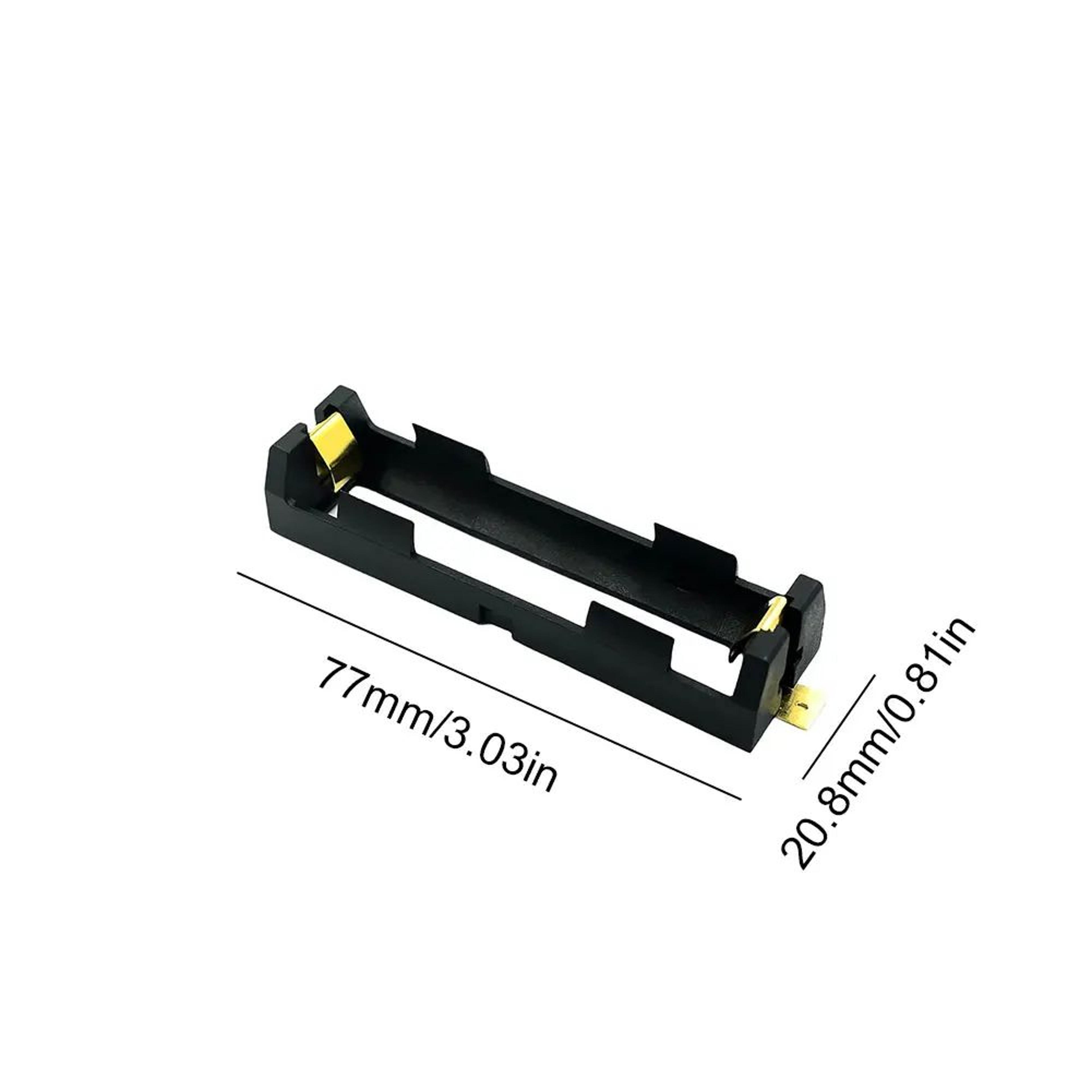 18650 SMT Battery Holder  37V SMD PCB Mount Battery Box With Bronze Pins For DIY Power Supply  Elec 5