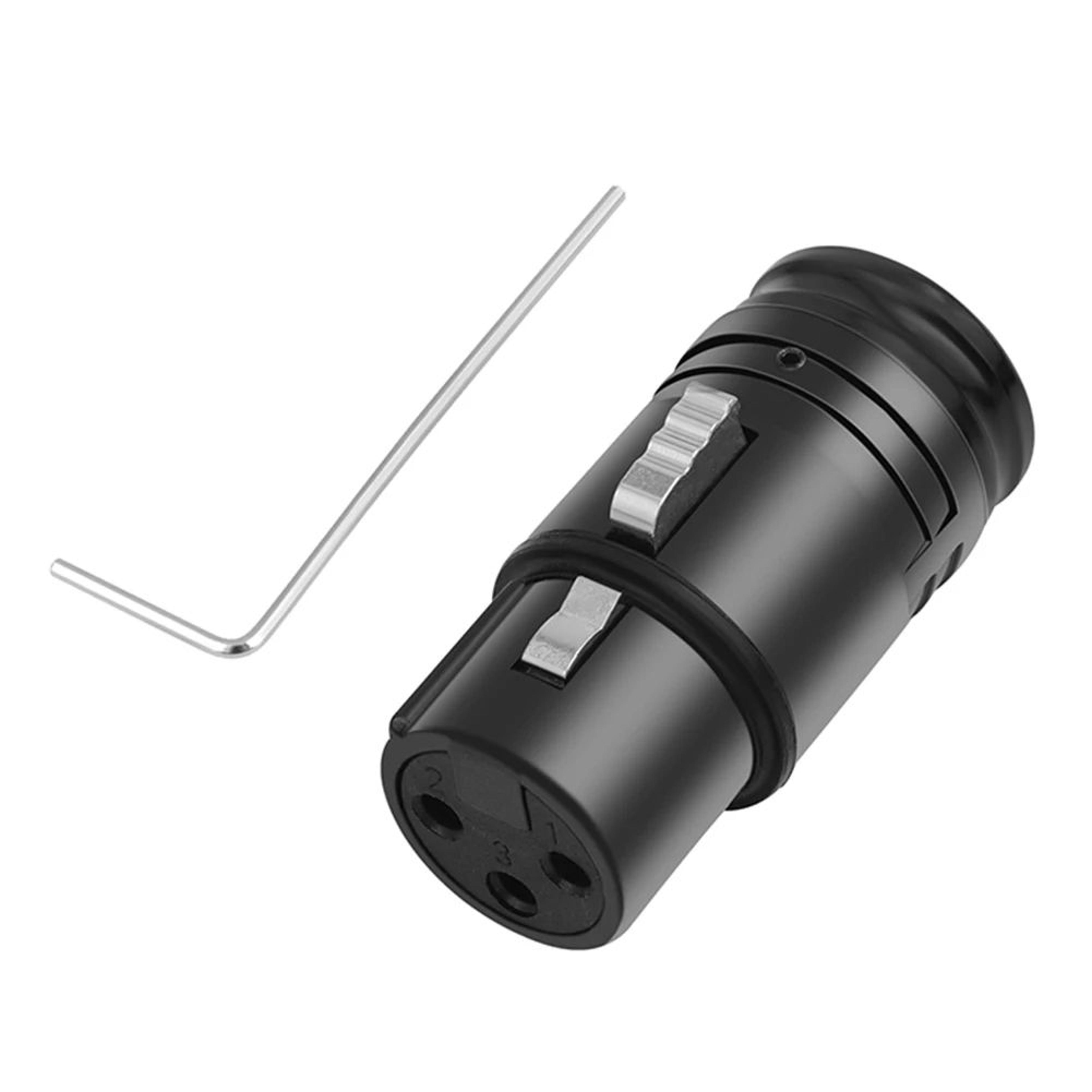 90 Right Angle XLR Microphone Solder Adapter  3Pin Male Or Female Compact Audio Connector For Mics  6