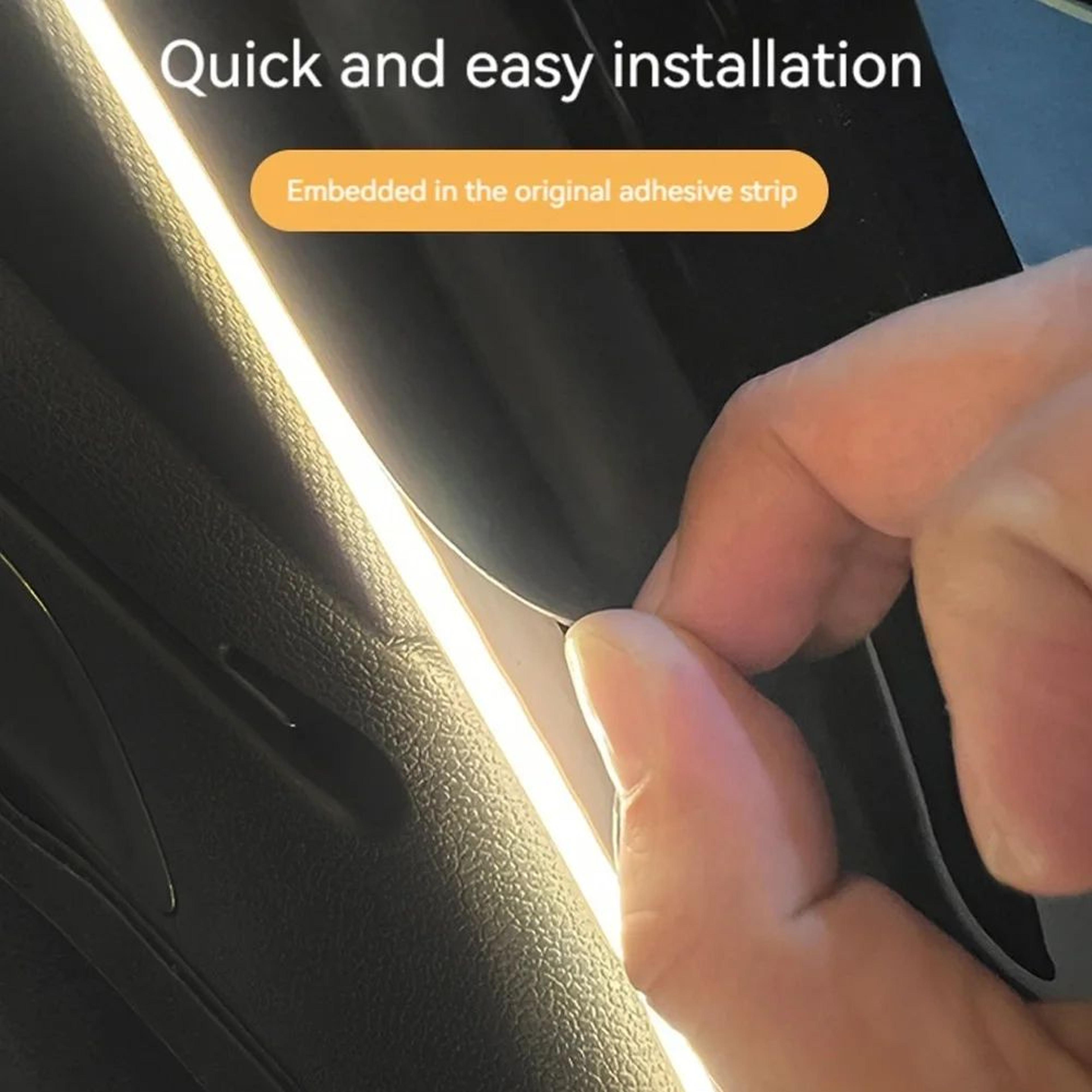 LED Auto Sensor Trunk Light Strip  66131 FT SelfAdhesive Dynamic Ambient Tail Lighting For Sedan SU 1
