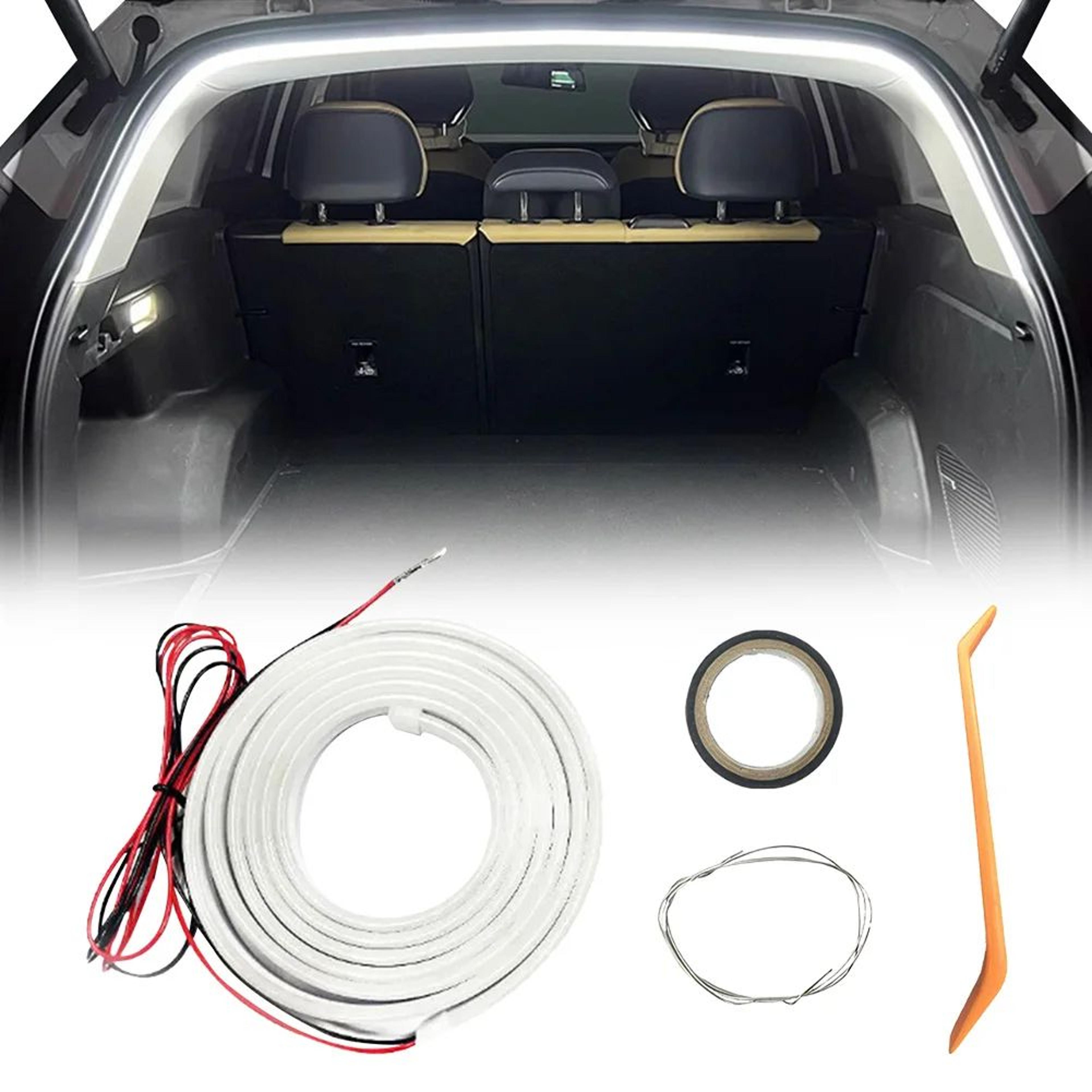 LED Auto Sensor Trunk Light Strip  66131 FT SelfAdhesive Dynamic Ambient Tail Lighting For Sedan SU 6