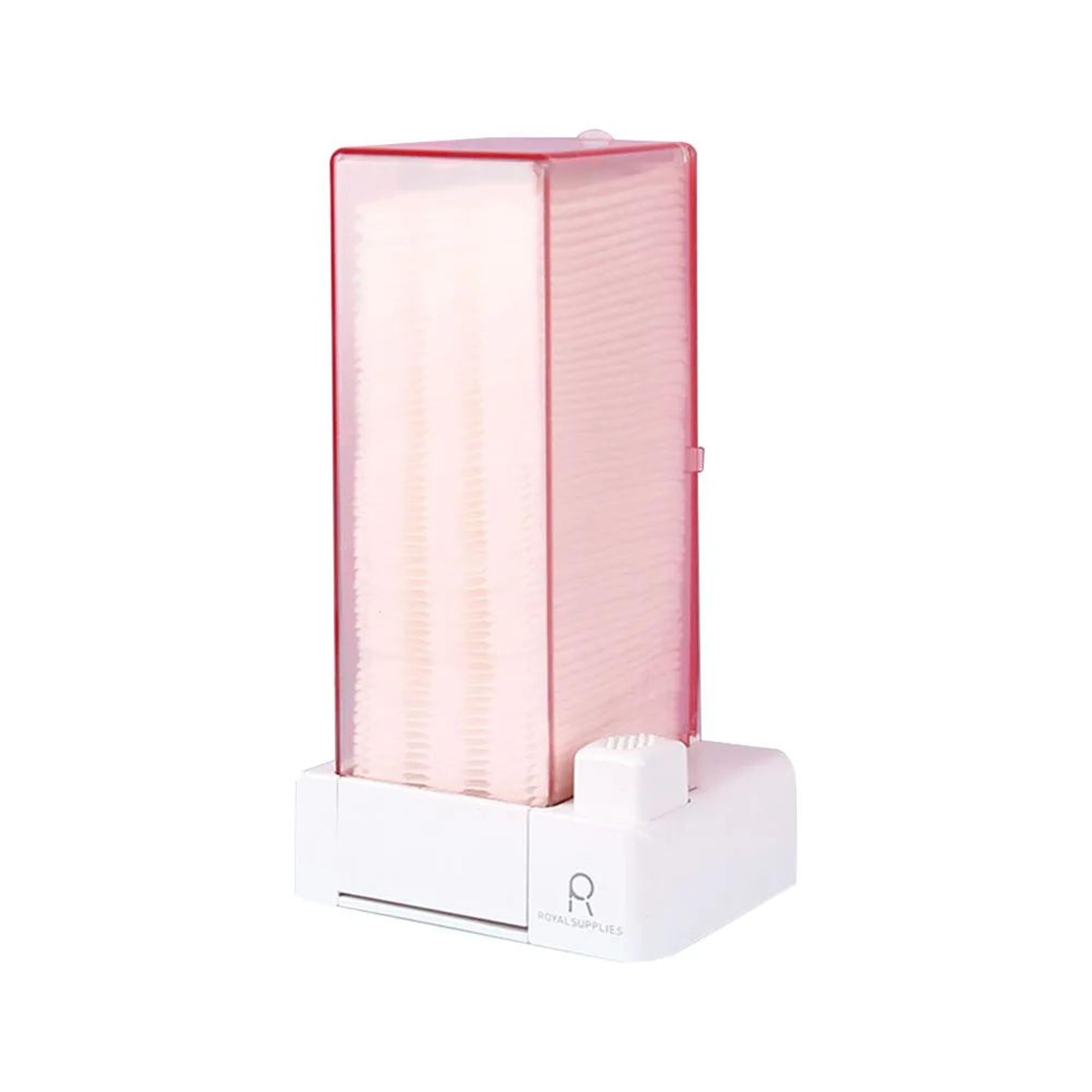Wall Mount Cotton Pad Dispenser  Automatic PressOut Makeup Organizer For Cotton Squares Nail Wipes  7