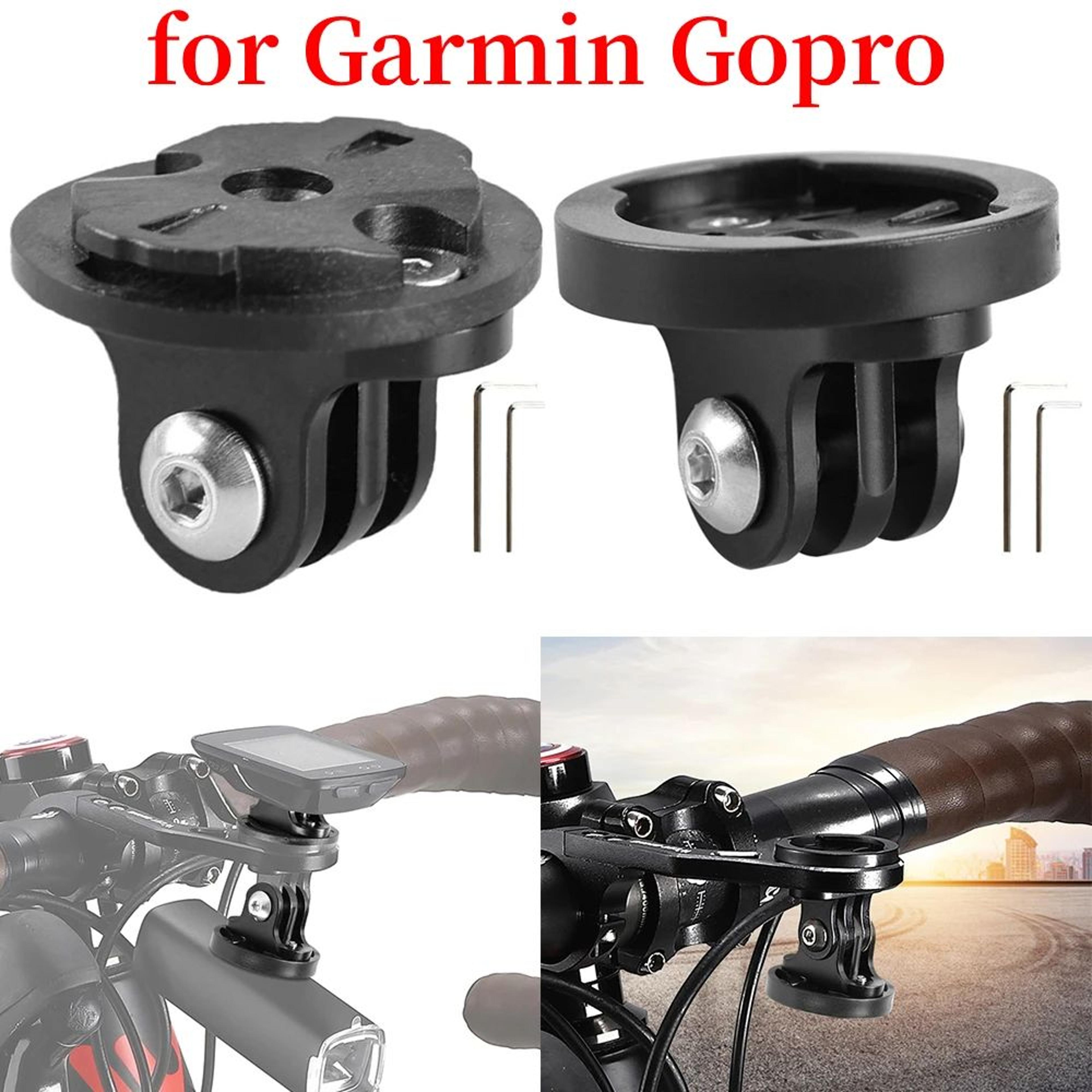 Bike Camera Headlight Mount  Stable Cycling Front Light Bracket Adapter For GoPro Garmin Action Cam 0