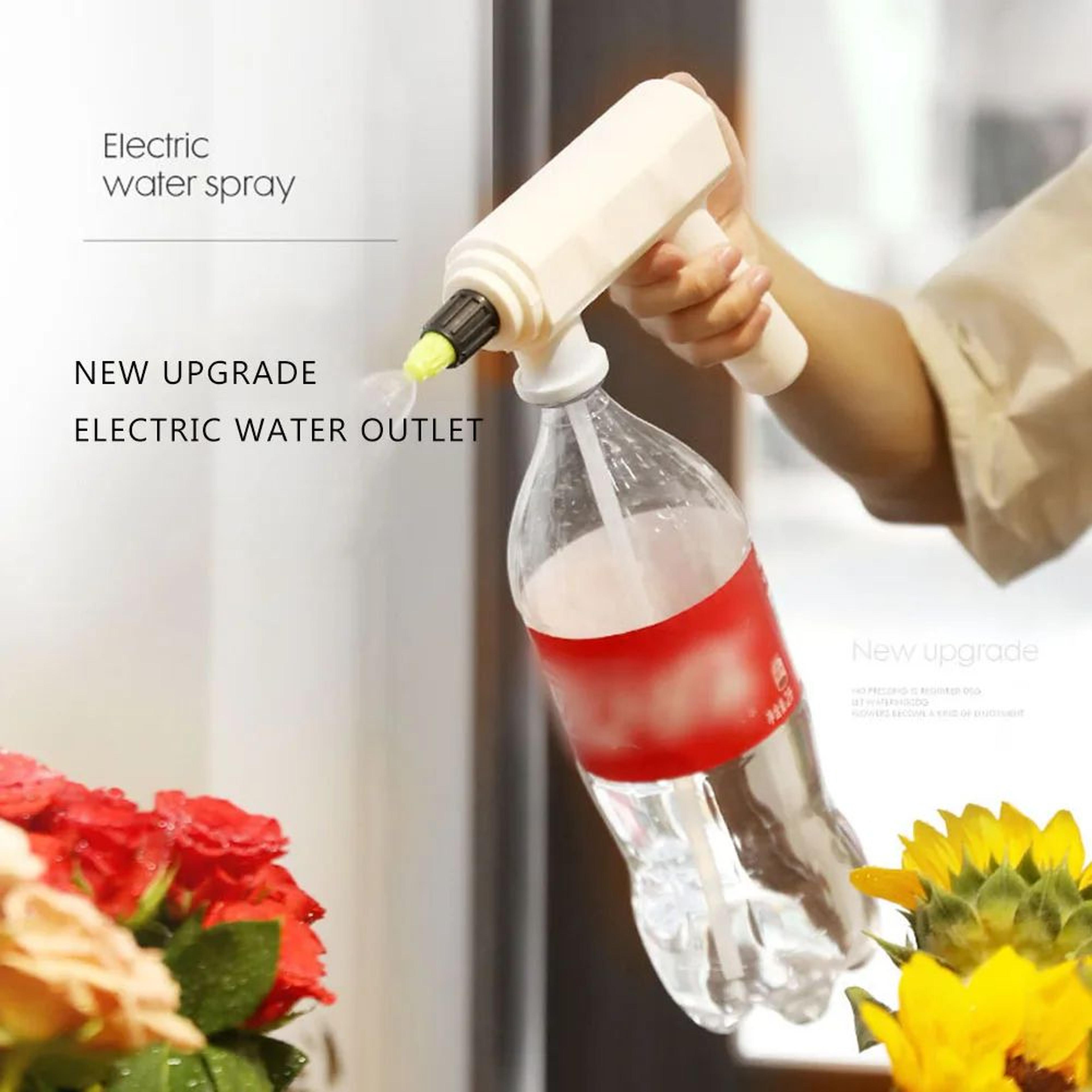 USB Rechargeable Electric Water Spray Gun  Adjustable Mist  Stream Sprayer For Plants Garden And Ho 2