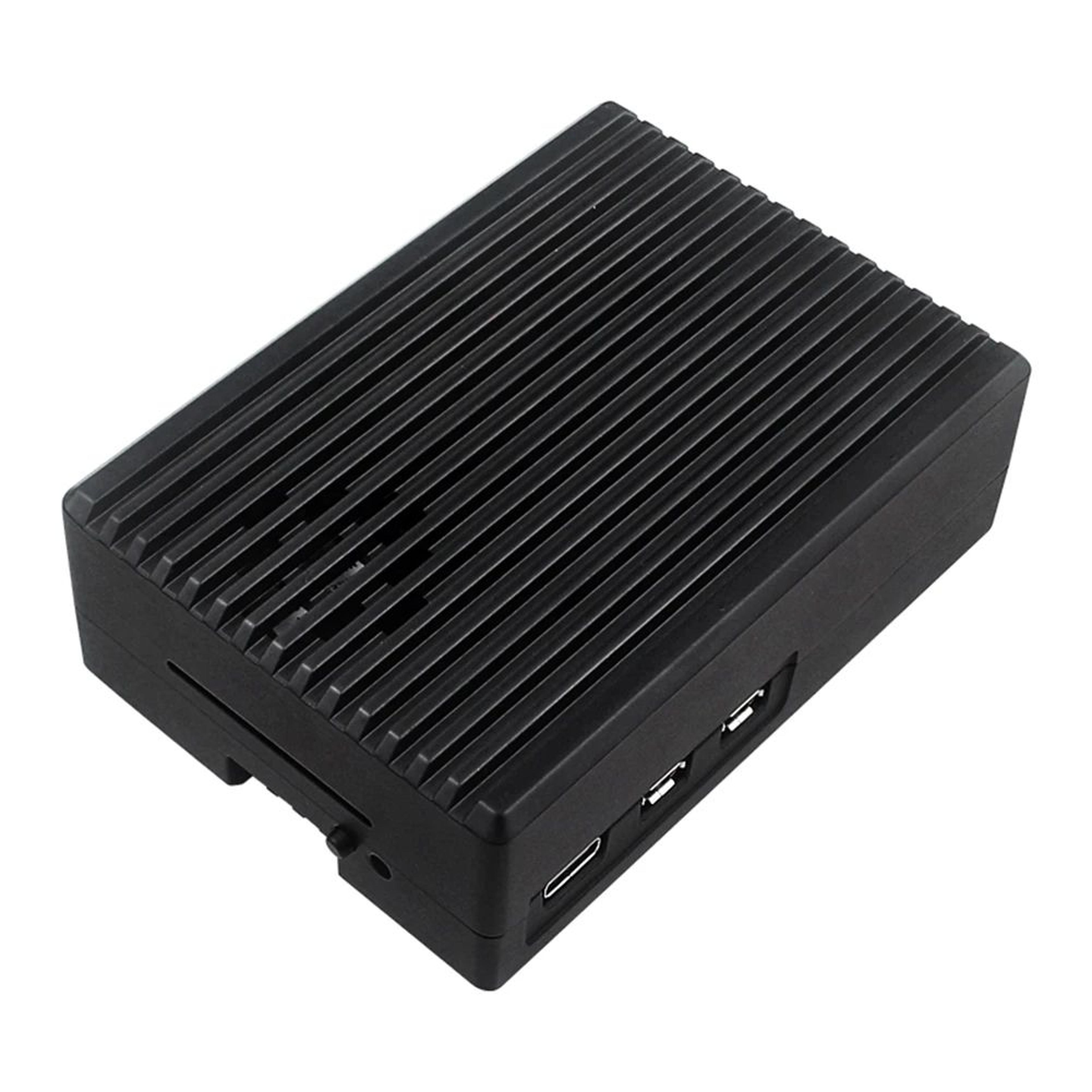 Raspberry Pi 5 Aluminum Alloy Case  Metal Protective Enclosure With Active Cooler Heatsink Fan For  3