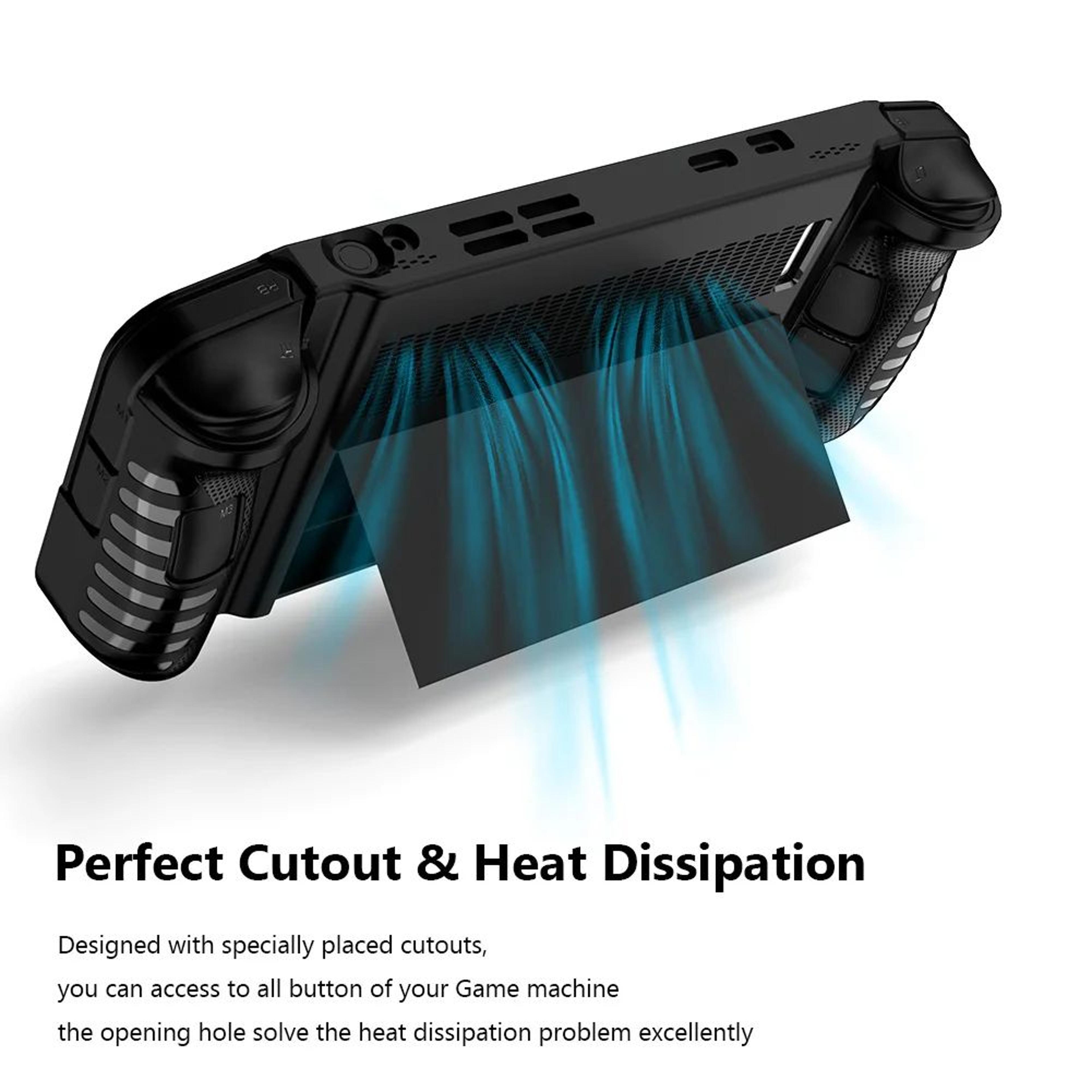 UltraThin TPU Protective Case  Shockproof Cover With Kickstand  Ergonomic Grip For Legion Go 88Inch 3