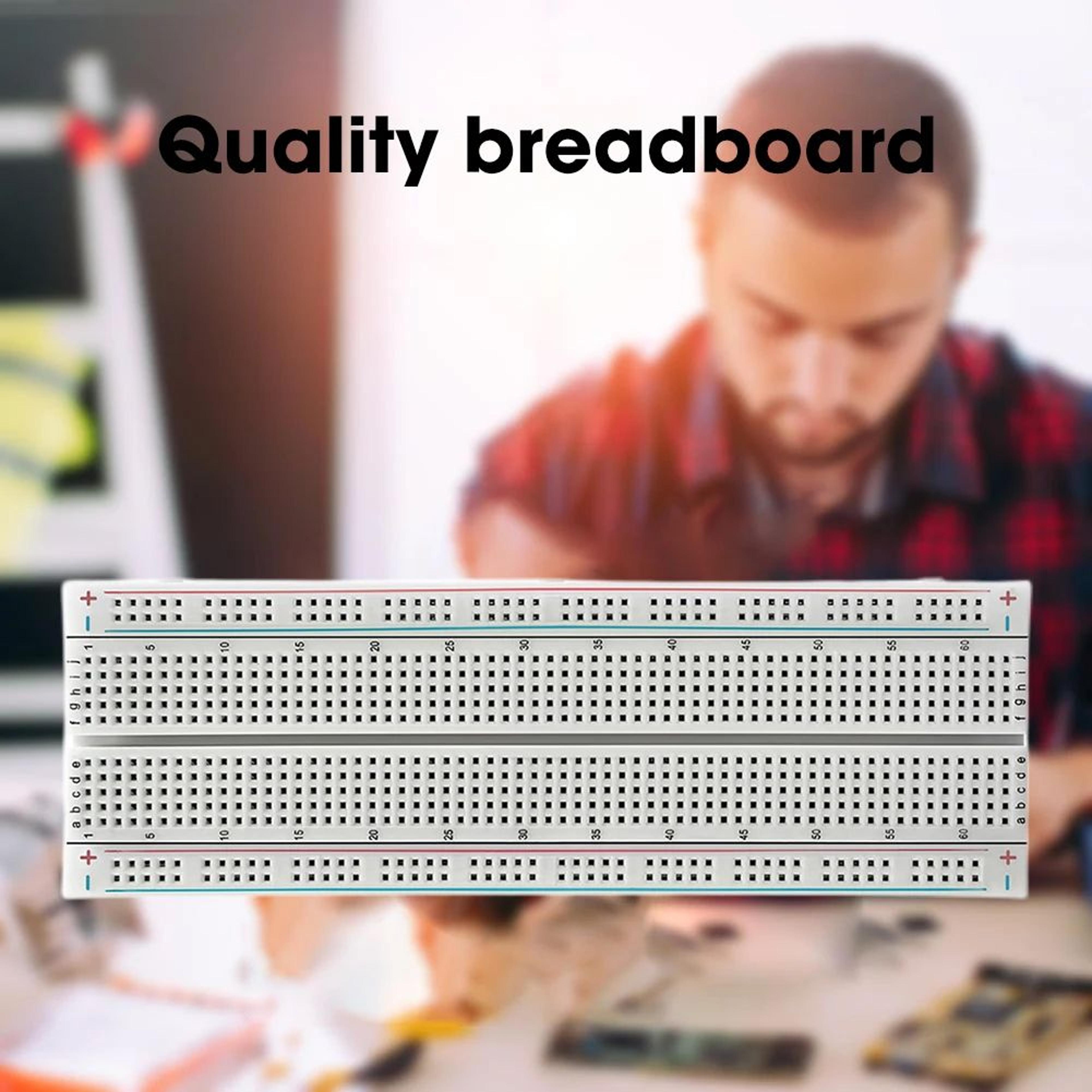 400830 Point Solderless Breadboard  PCB Circuit Prototype Board For NodeMCU Raspberry Pi  2029 AWG  2