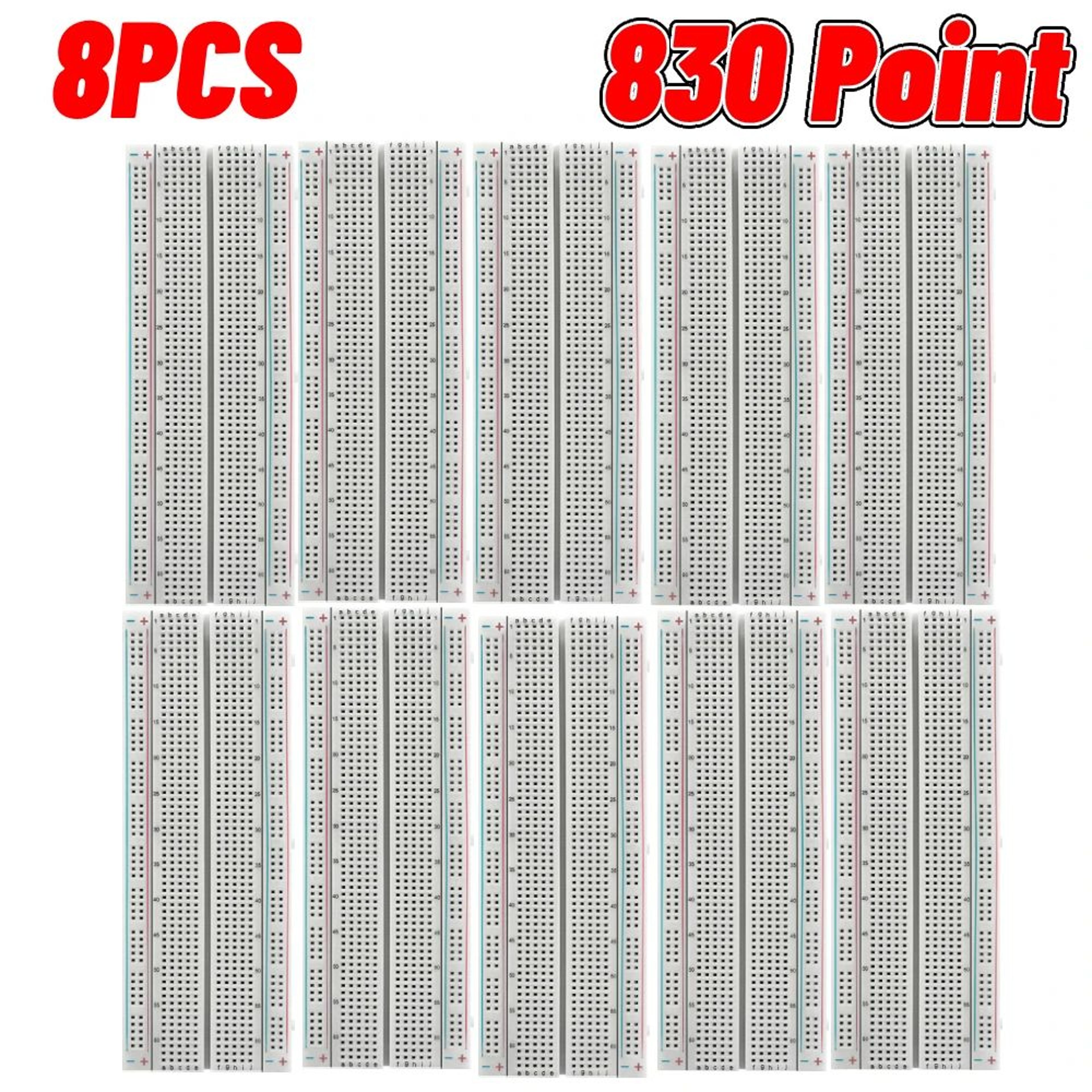 400830 Point Solderless Breadboard  PCB Circuit Prototype Board For NodeMCU Raspberry Pi  2029 AWG  14