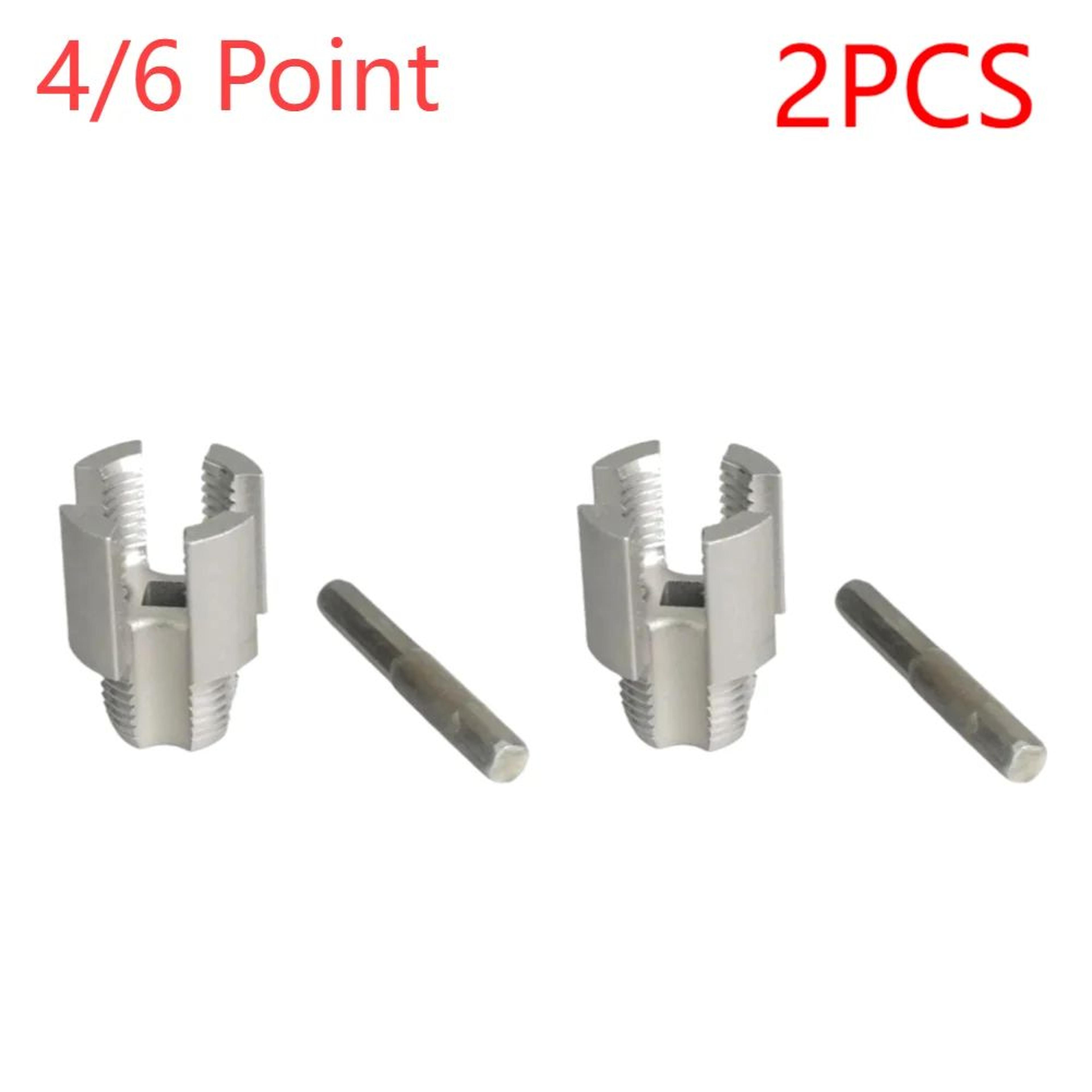 Steel Water Pipe Threader  46Point Internal External PPR PVC Plumbing Thread Cutting Tap Tool Kit F 10