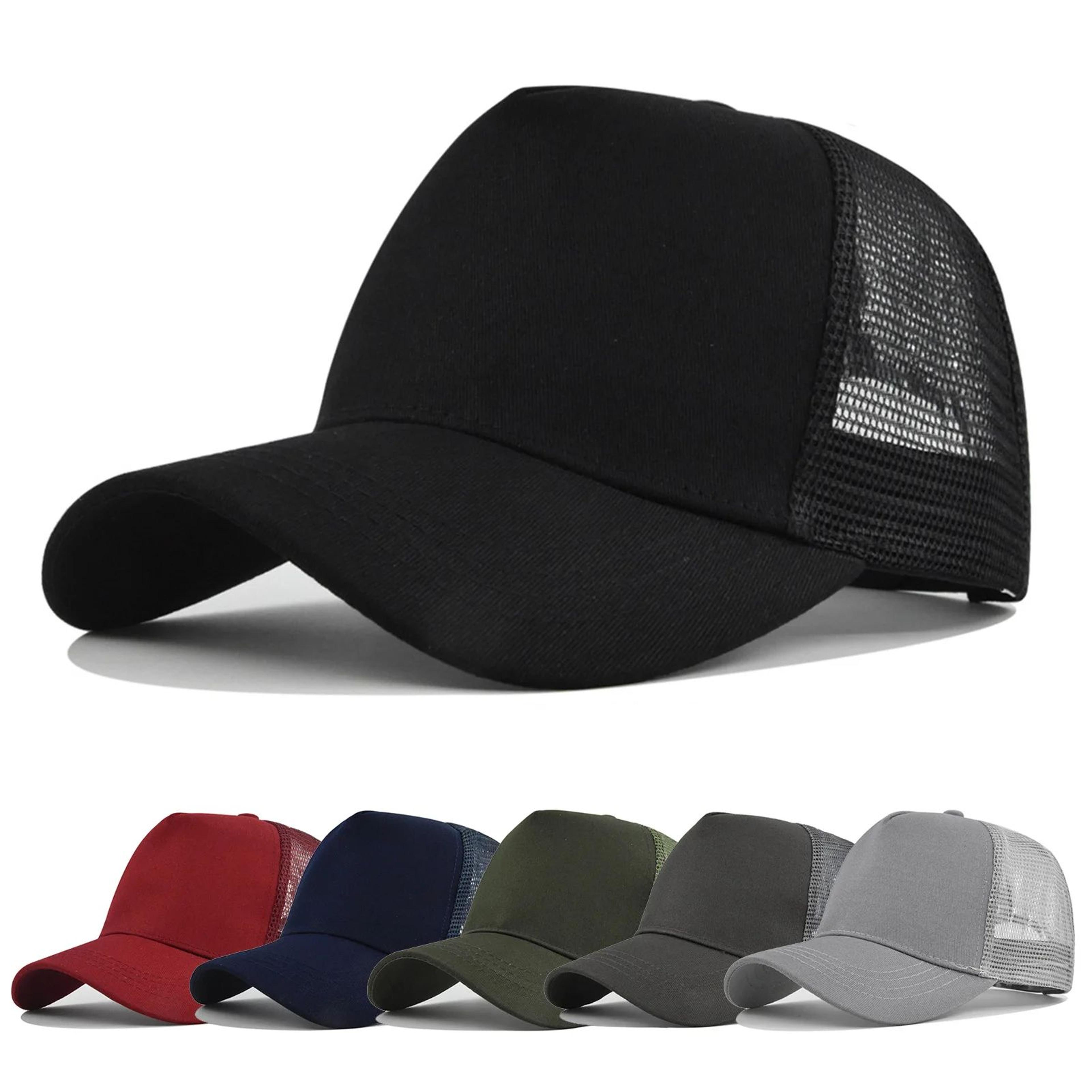 outdoor summer baseball cap – large brim breathable sun protection hat for hiking running fishing travel & camping
