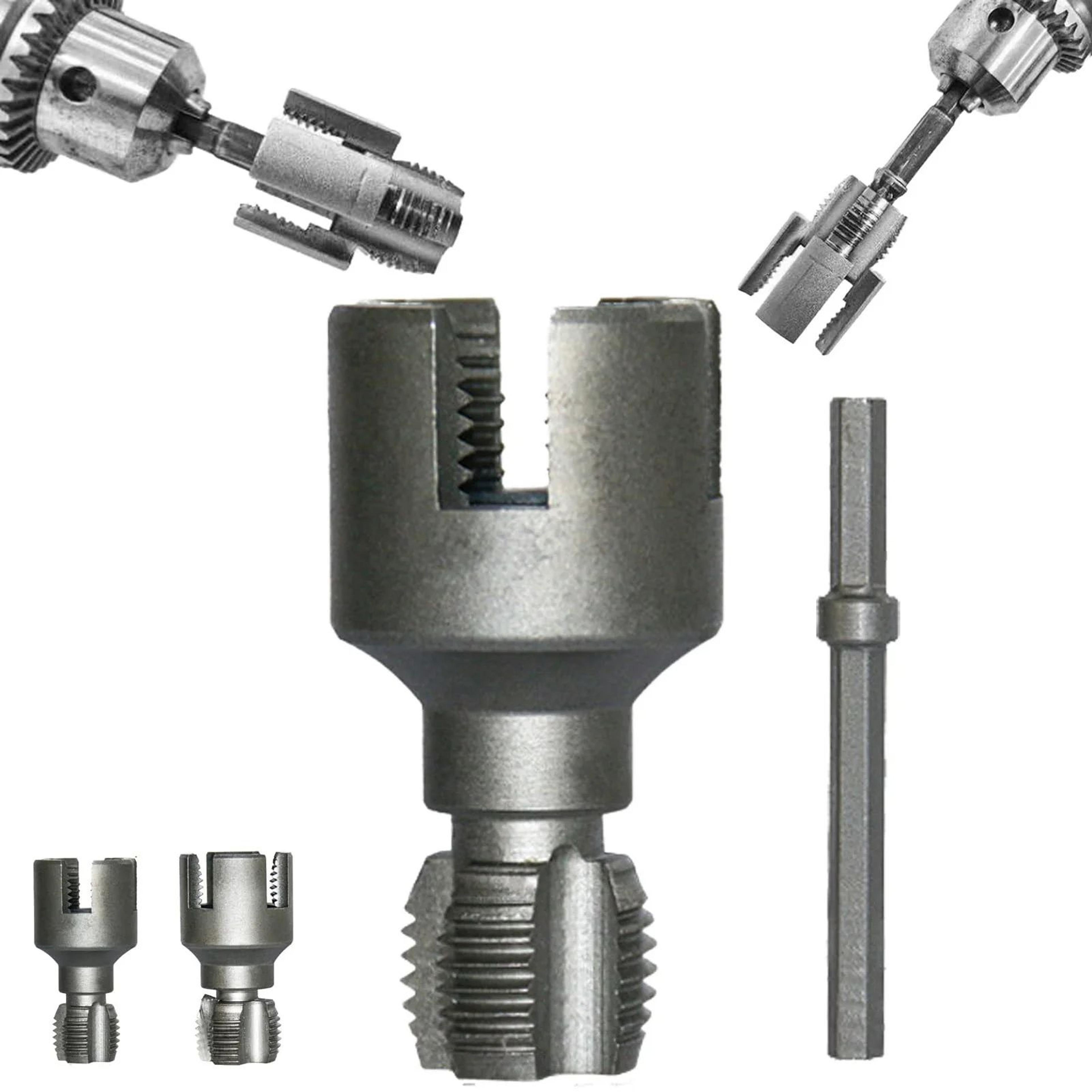 Integrated Pipe Threading Tool  Steel Internal  External Thread Cutter For 12  34 In PVC PPR PE Pip 8