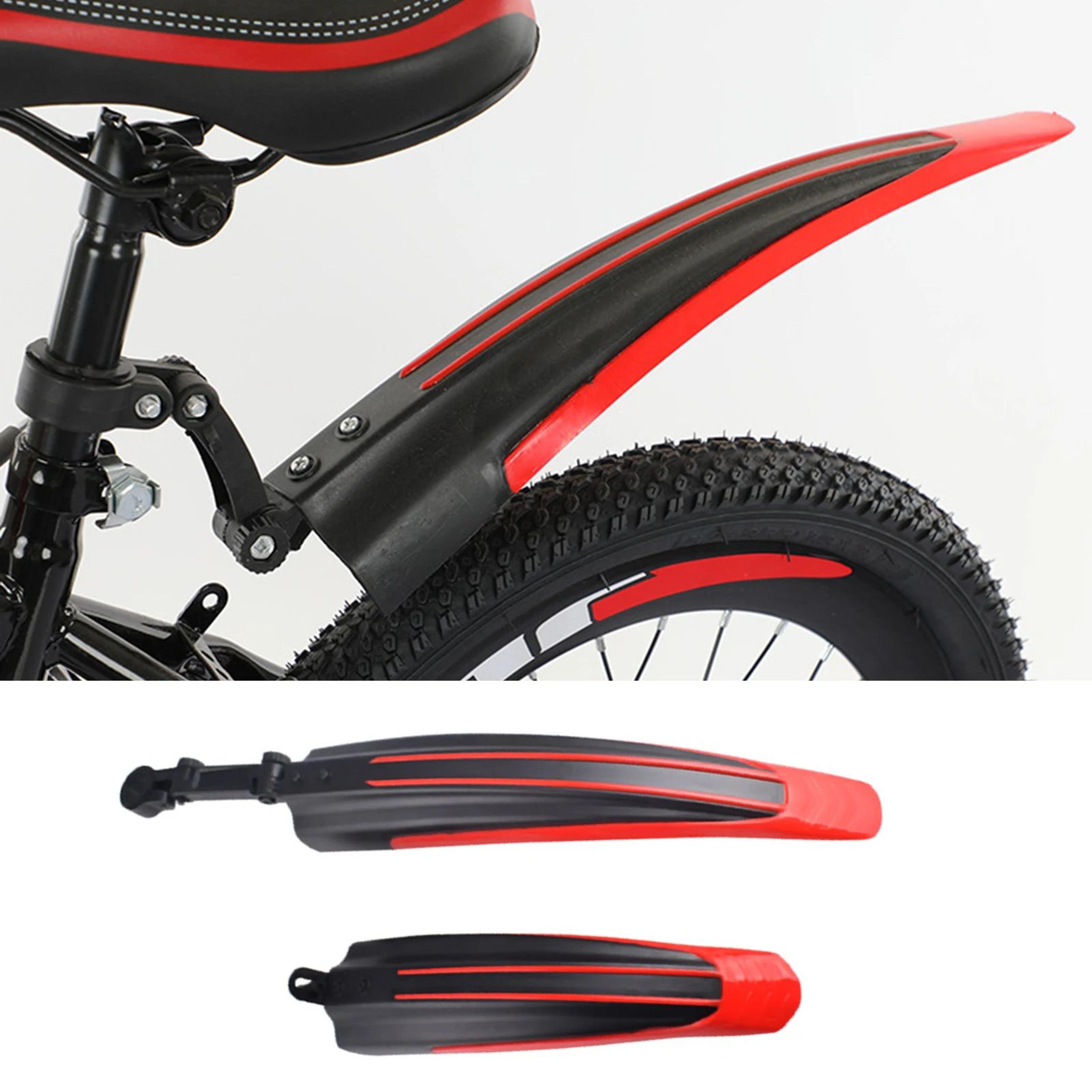 Universal Bike Mudguard Set  QuickRelease Front  Rear Fenders With Mudflaps For Road  Mountain Bike 1