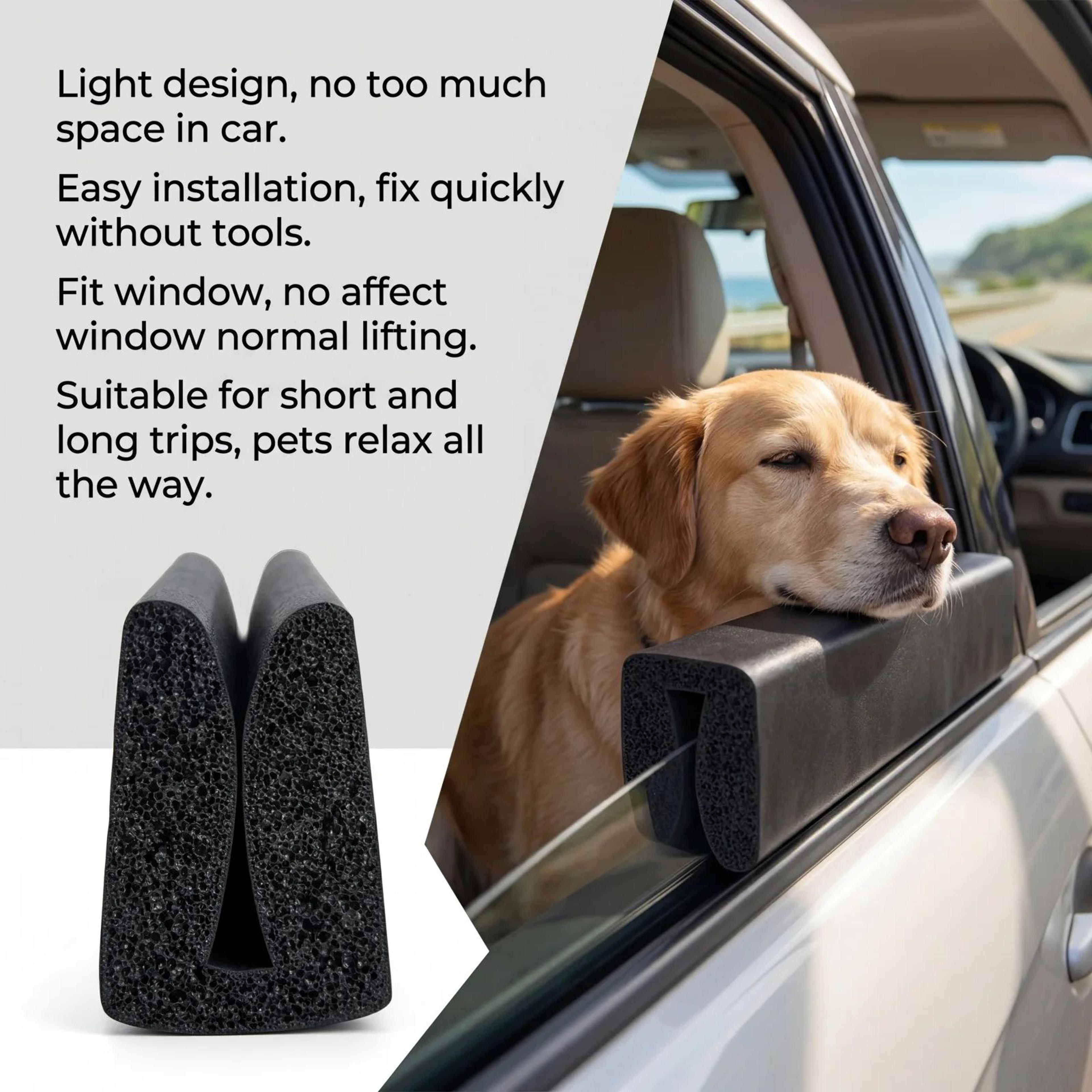 Dog Car Chin Rest Pillow  Memory Foam Breathable Window Headrest Hanger For Small  Medium Dogs Trav 1