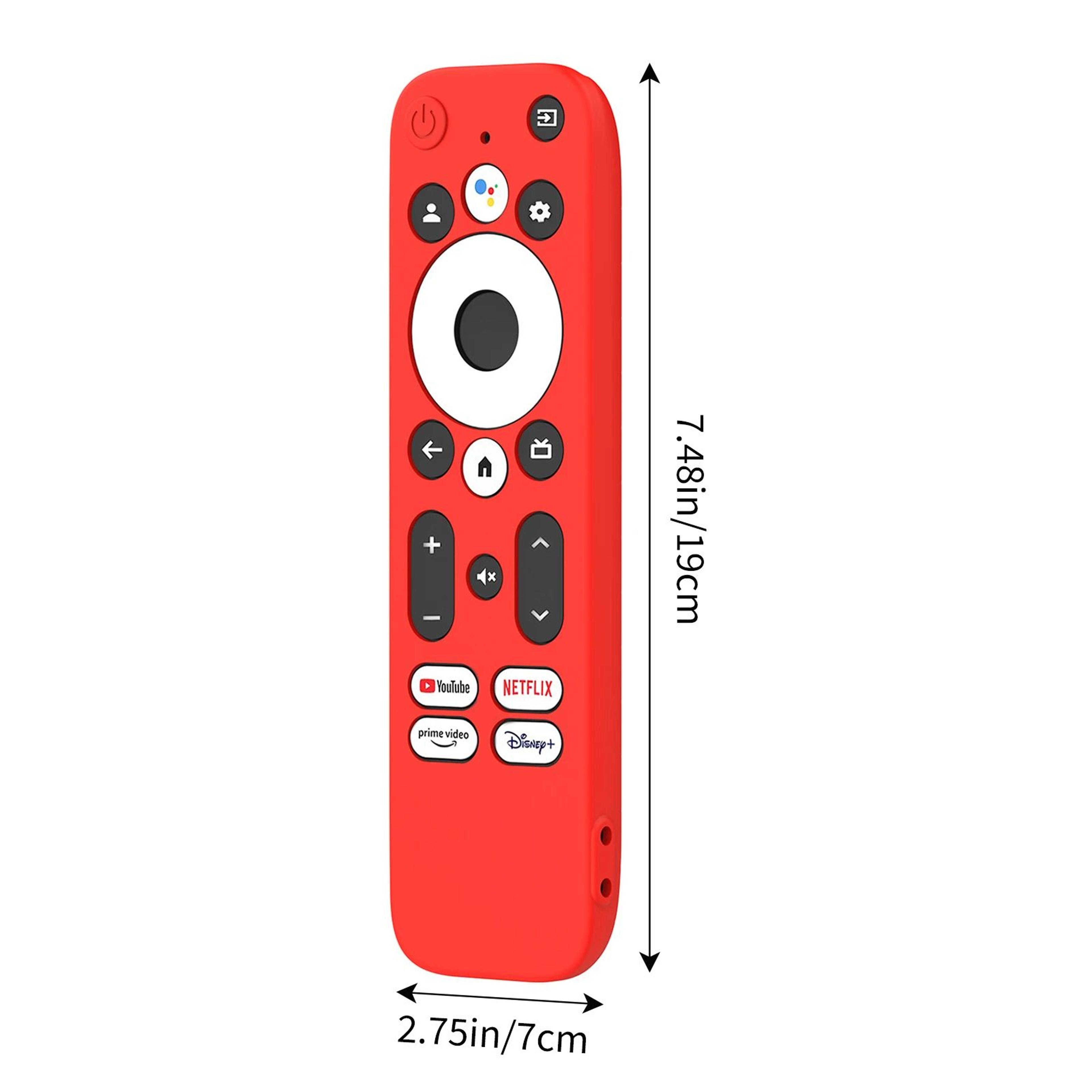 Android TV Remote Protective Cover  AntiDrop AntiSlip Silicone Case With Precise Cutouts For MECOOL 5