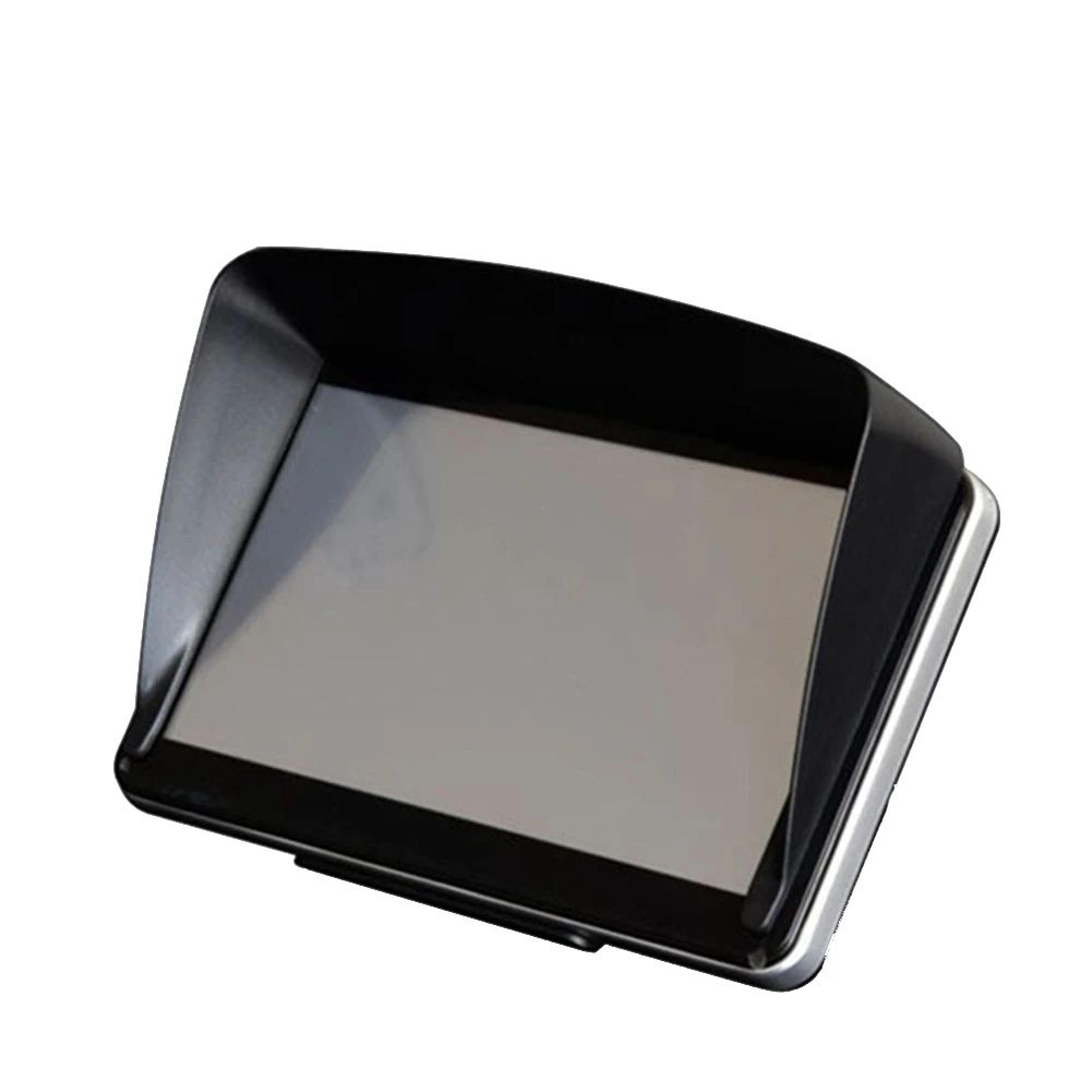 Universal GPS Screen Visor Hood  Navigation Display Sun Shade Glare Shield Lens Protector For Cars 2