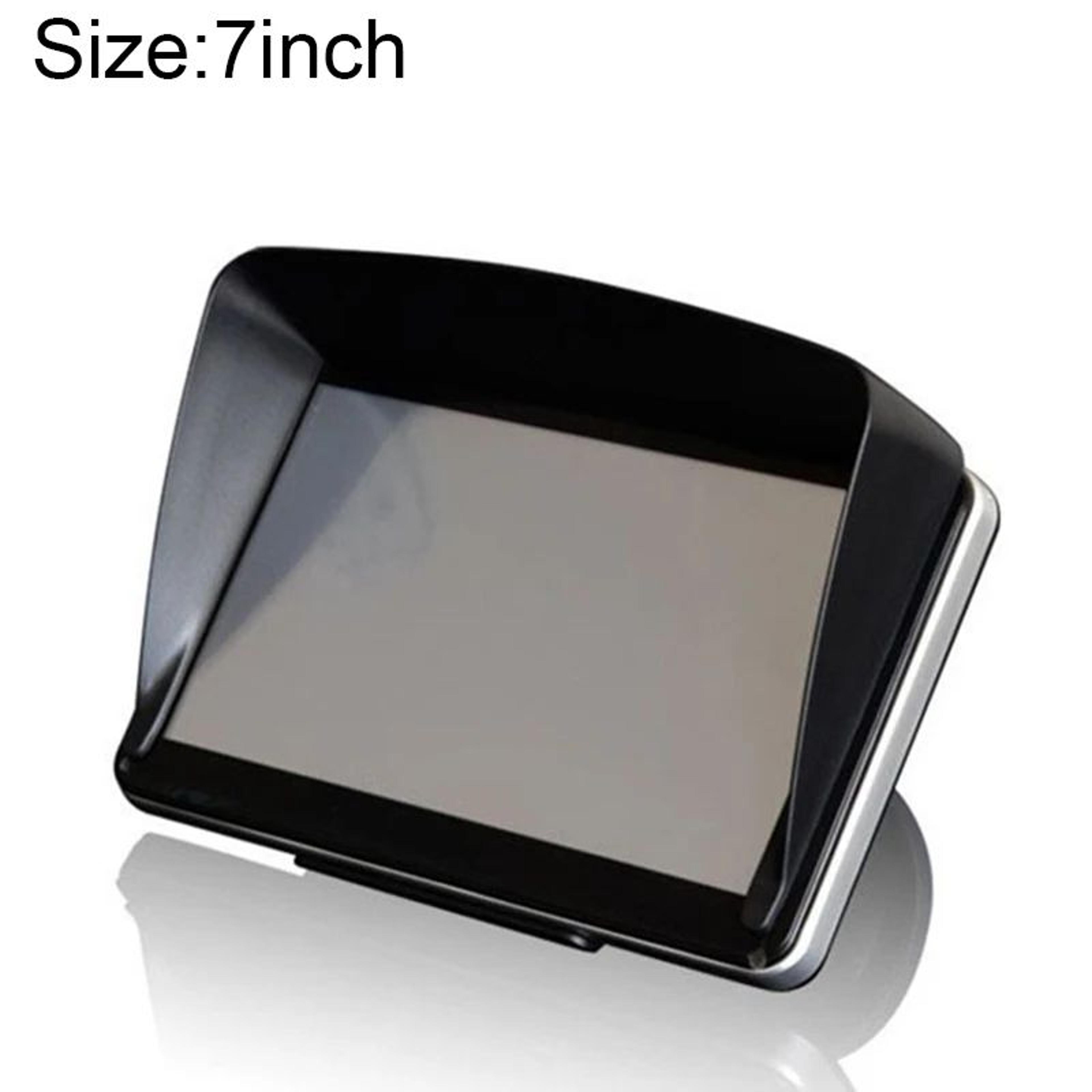Universal GPS Screen Visor Hood  Navigation Display Sun Shade Glare Shield Lens Protector For Cars 5