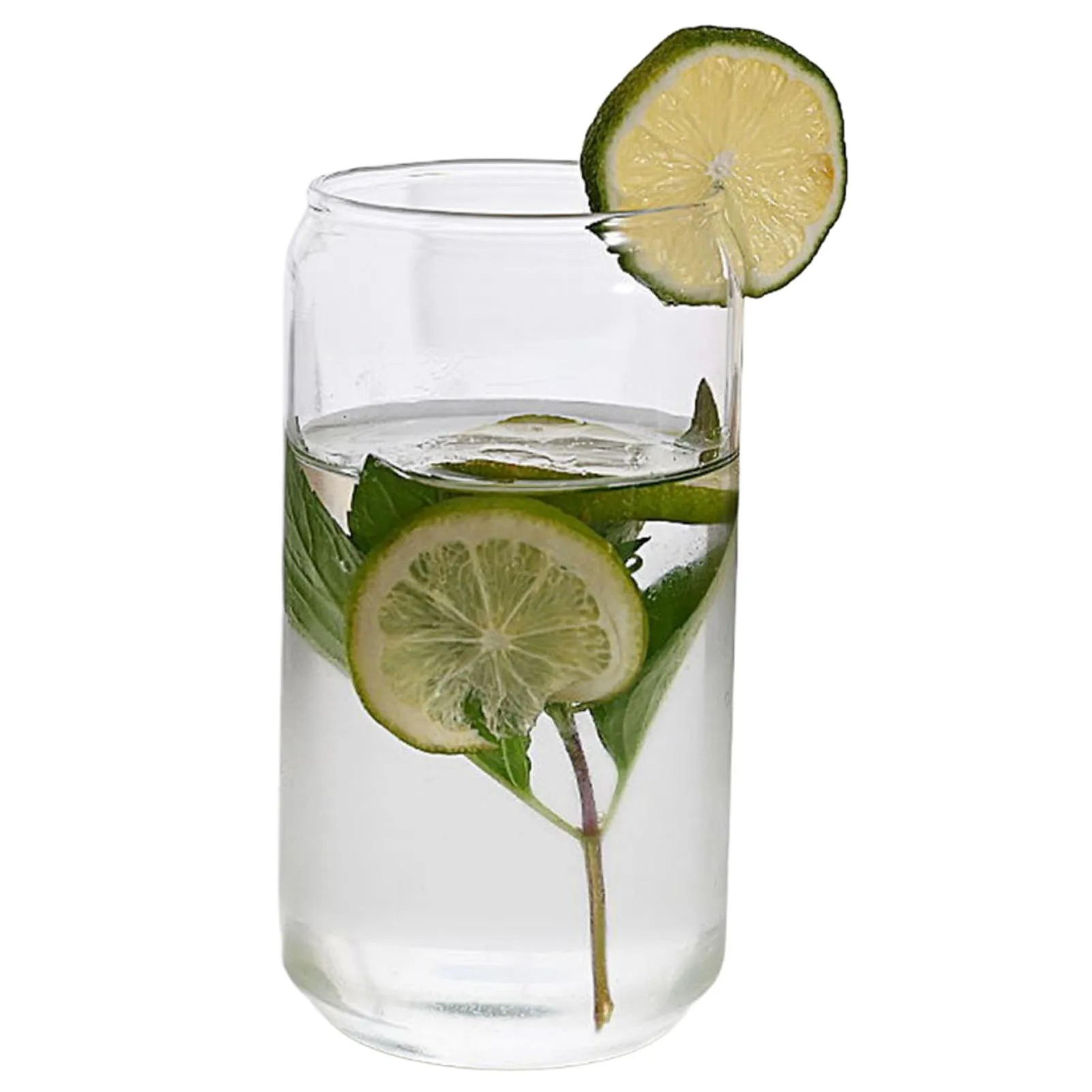 Clear Borosilicate Drinking Glass Cup  Large Capacity CanShaped Mug For Coffee Tea Juice  Bubble Te 6