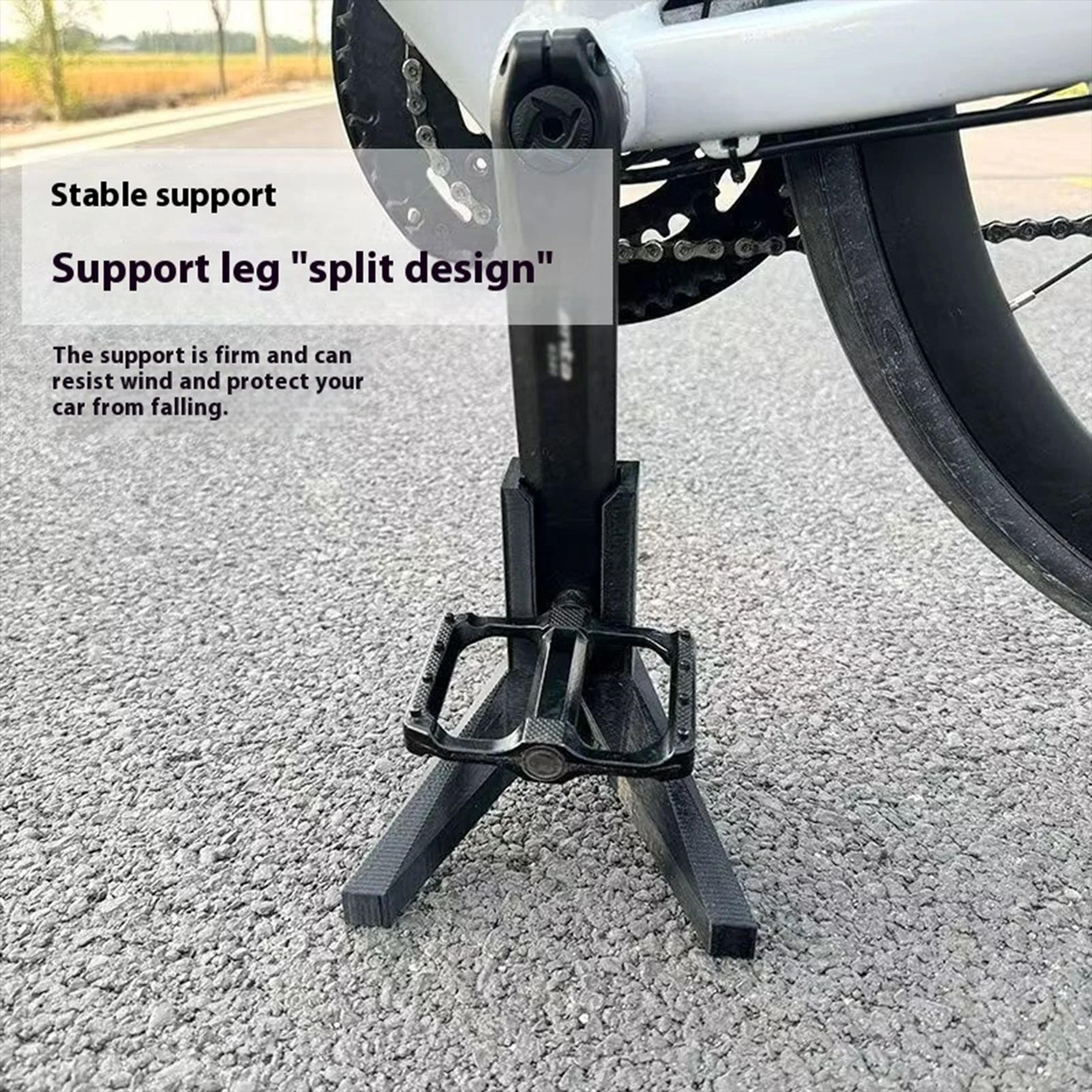 Adjustable Bike Kickstand  NonSlip Rear Side Support Brace For Road  Mountain Bikes Cycling Accesso 3