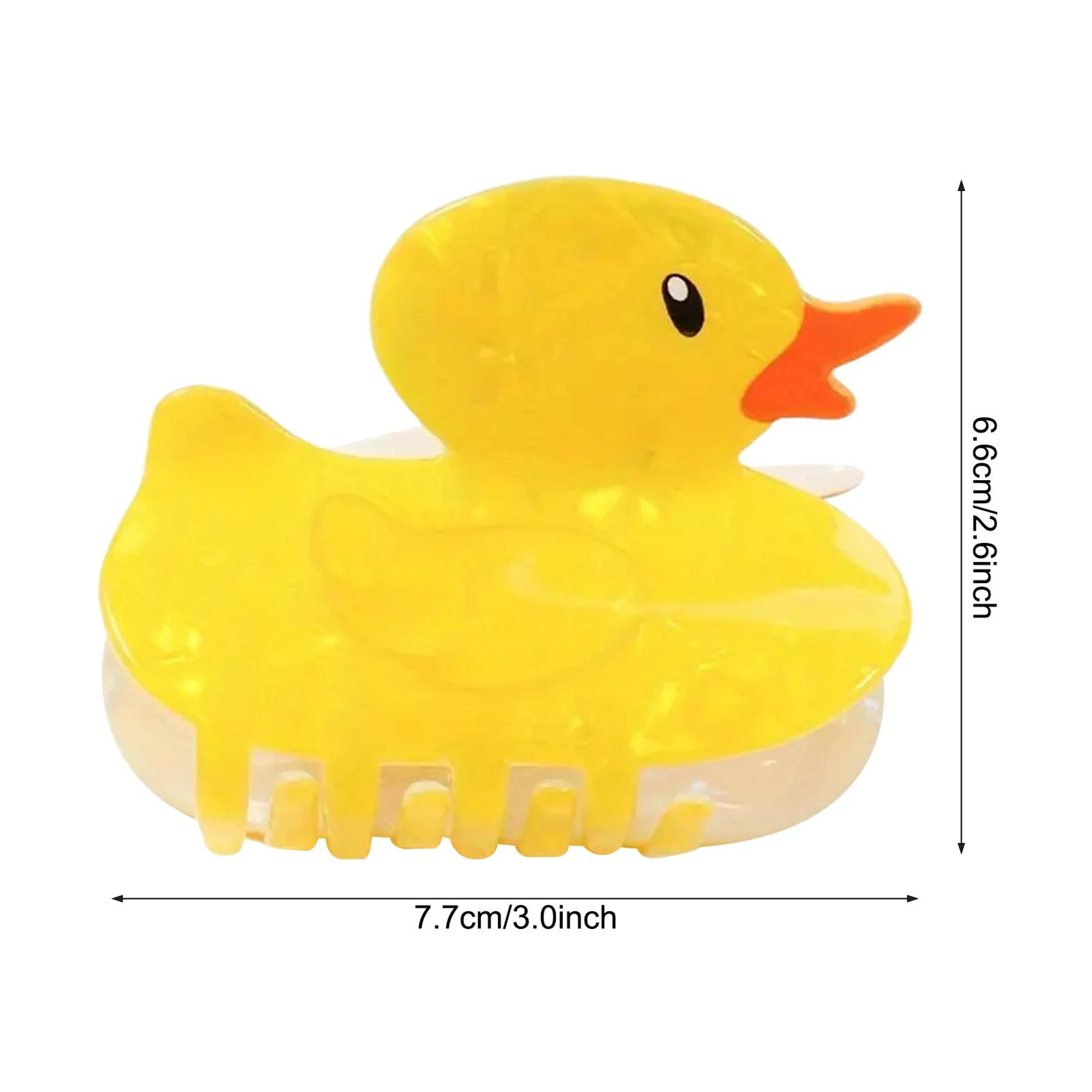 Duck Hair Claw Clip  Novelty Animal NonSlip Jaw Clip For Cute Hairstyles Hair Styling  DIY Looks 4