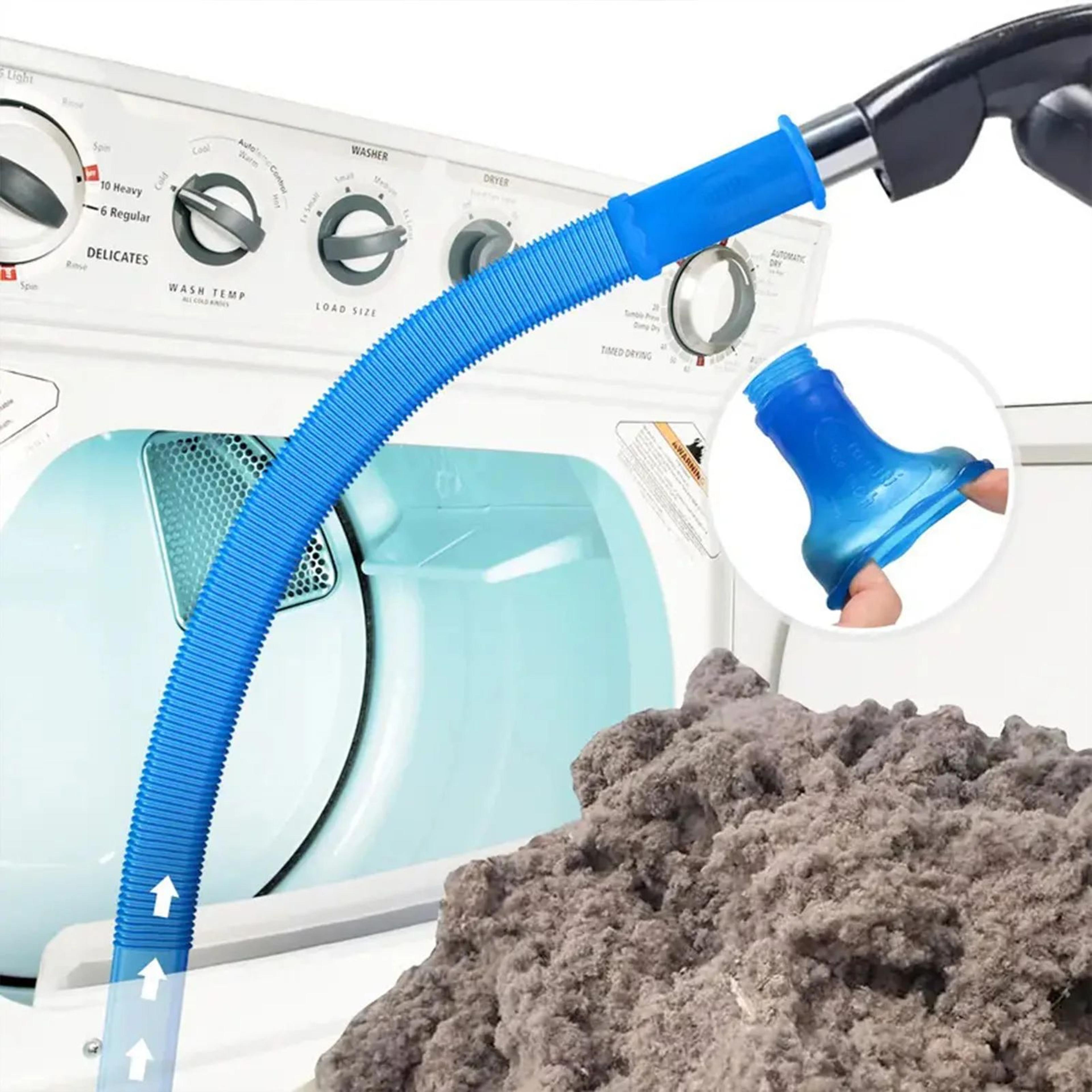 Dryer Vent Lint Remover Tool  Flexible Vacuum Hose Attachment For Deep Cleaning Dryer Vents Hoses   4