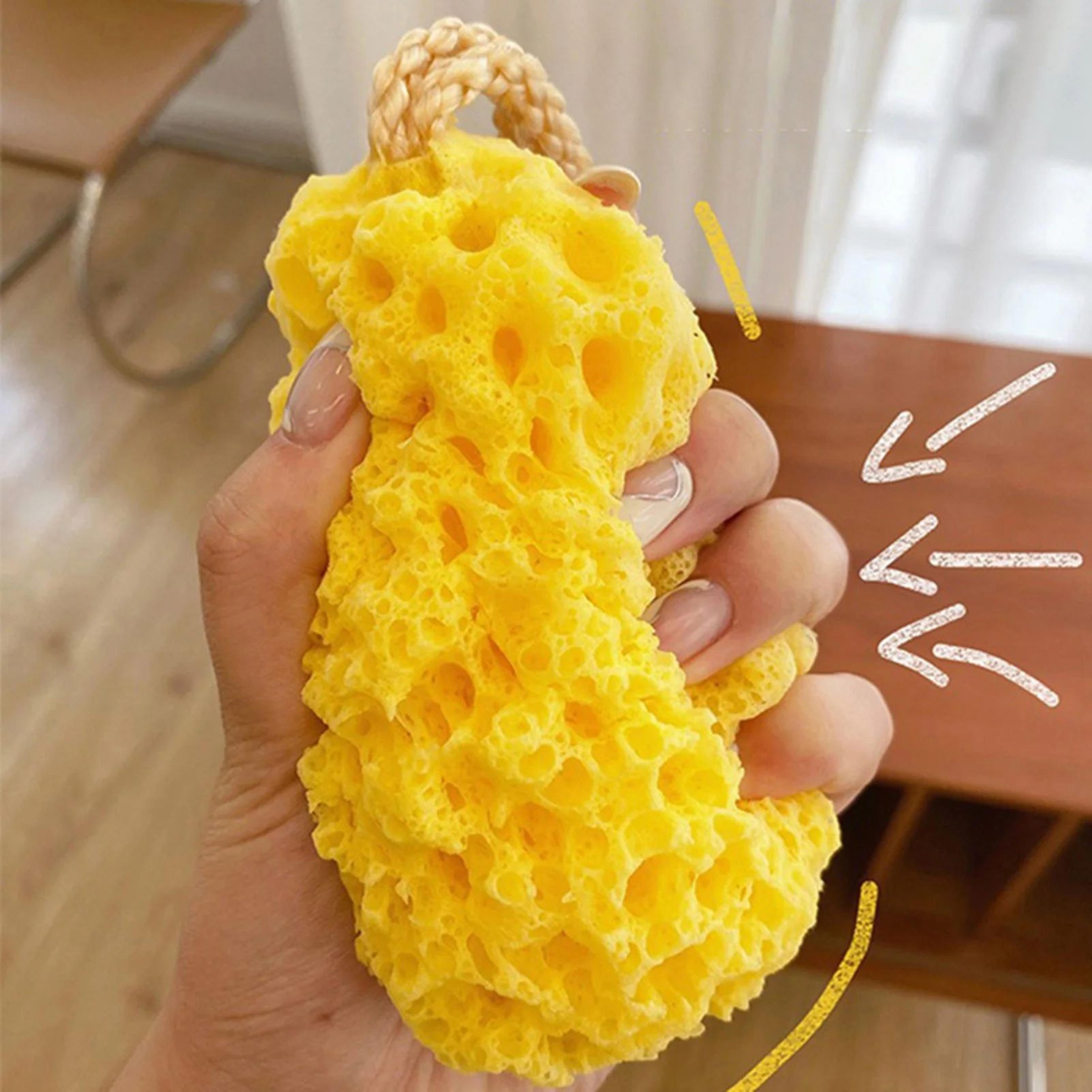 Super Soft Bath Sponge  Honeycomb Body Scrubber QuickDrying Foaming Shower Sponge For Baby Kids Adu 1