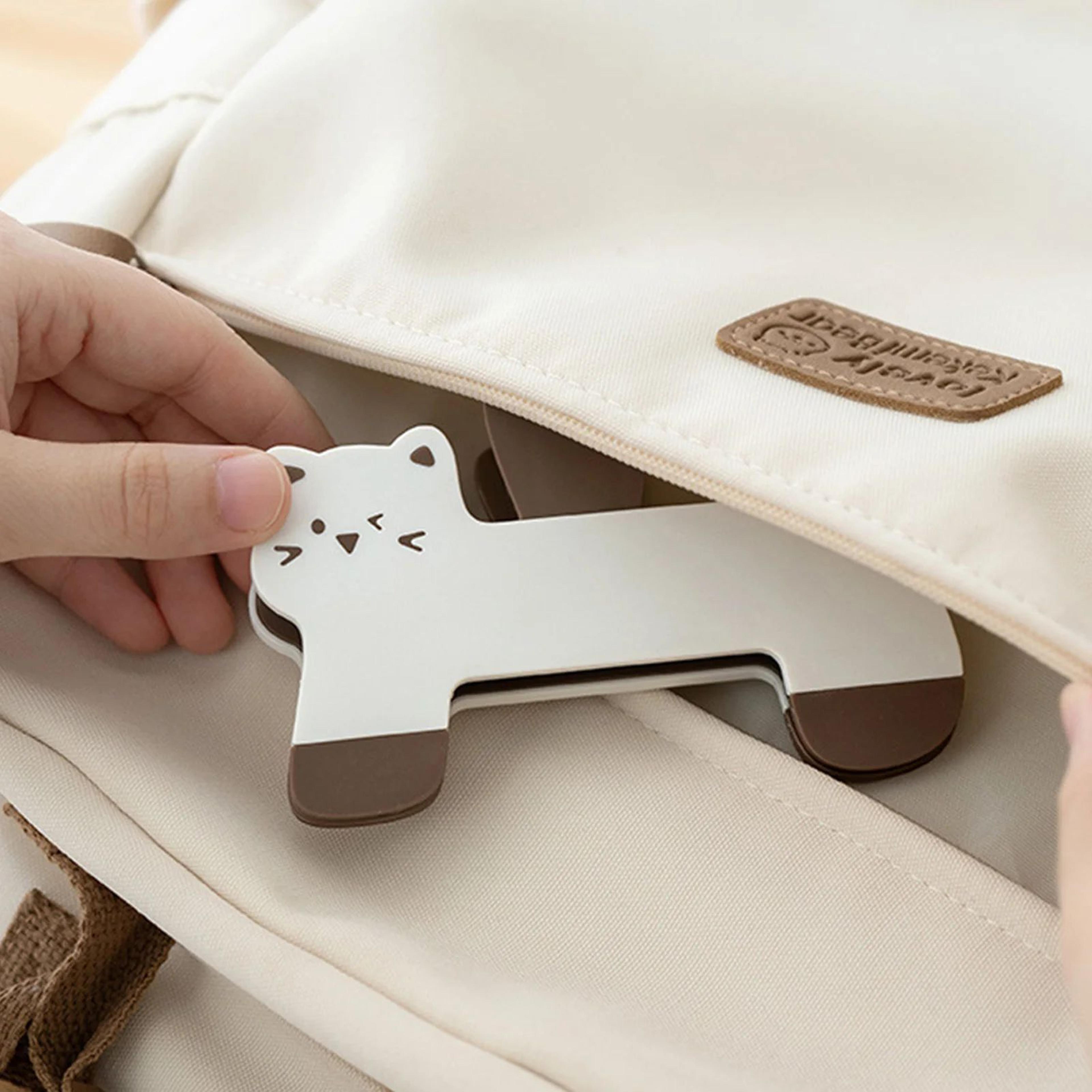 Cat Book Stand Holder  HandsFree Page Holder Portable Reading Clip For Students Book Lovers Cookboo 1