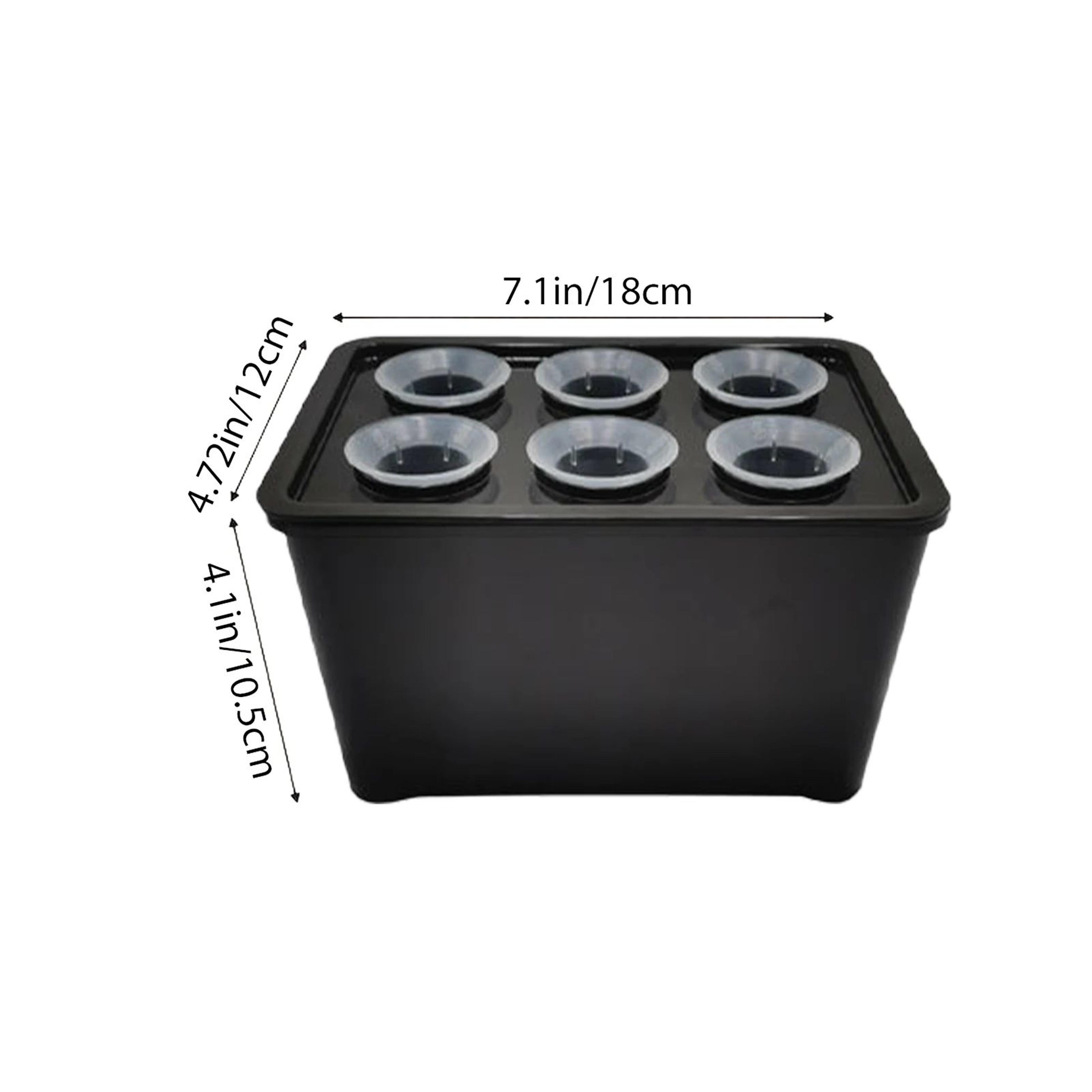 Hydroponic Grower Box With Seedling Cups  Mini SelfWatering Indoor Herb Garden Container For DIY Sm 5