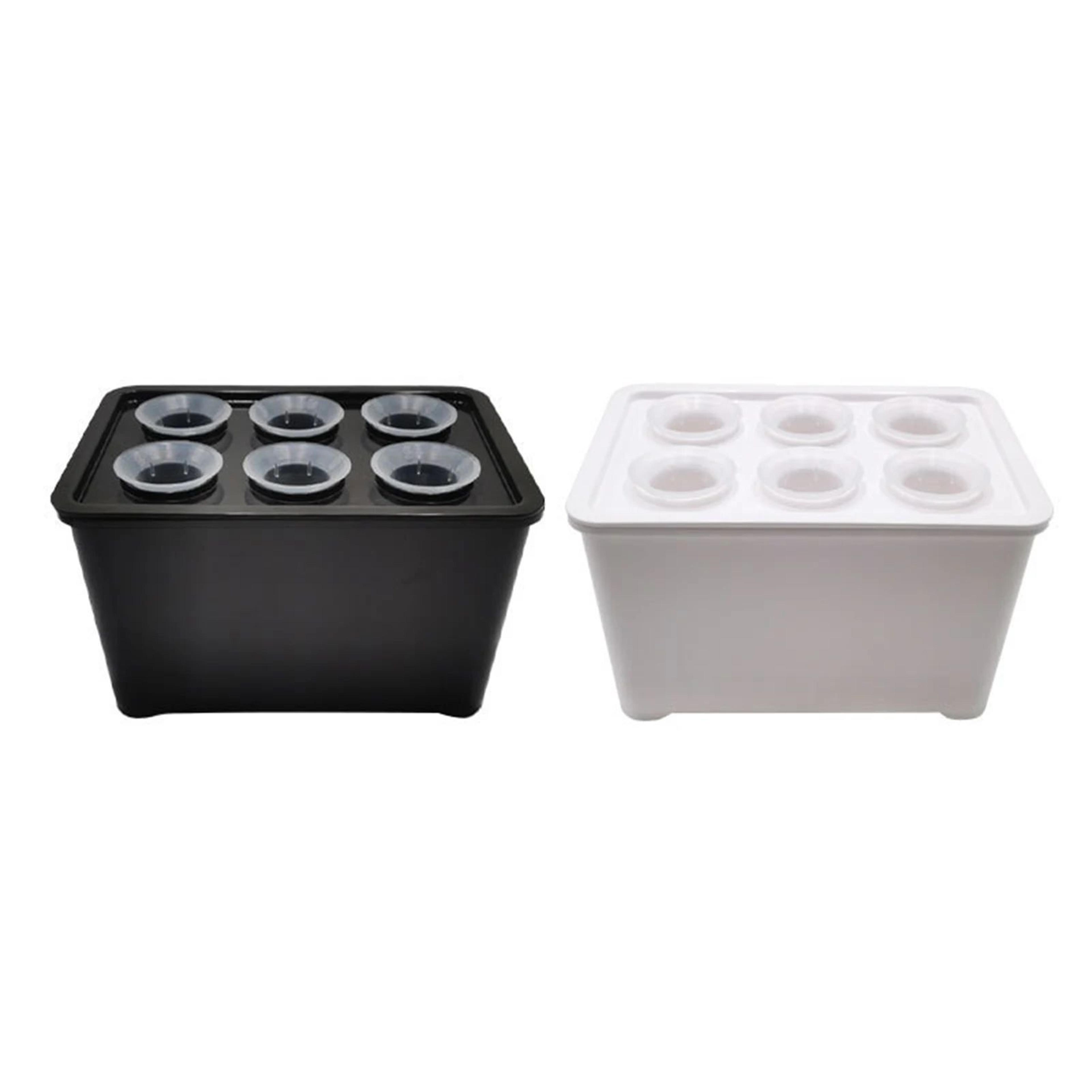 Hydroponic Grower Box With Seedling Cups  Mini SelfWatering Indoor Herb Garden Container For DIY Sm 2