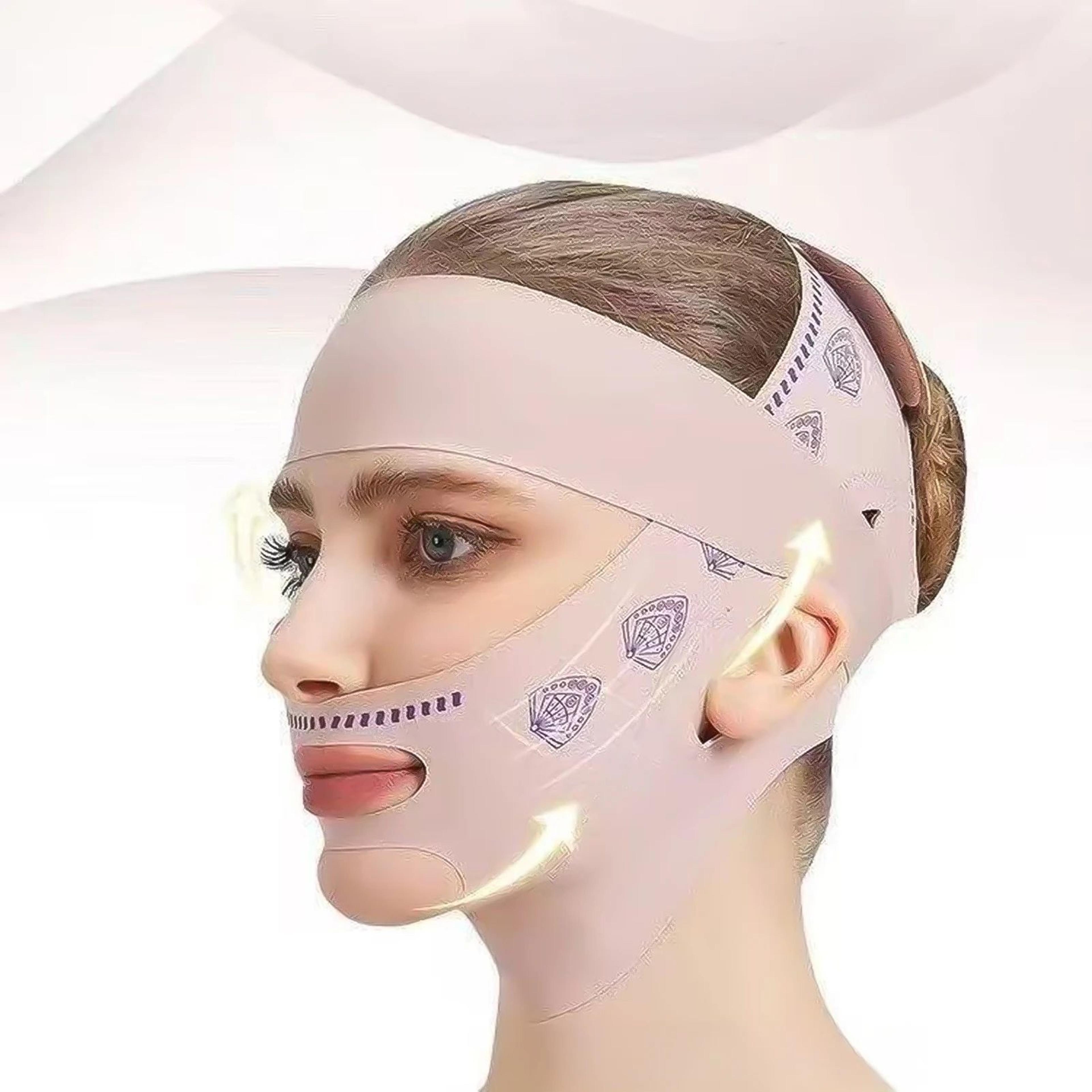 Reusable VLine Chin Strap  Adjustable Facial Support Belt With Soft Breathable Fabric For Comfortab 6