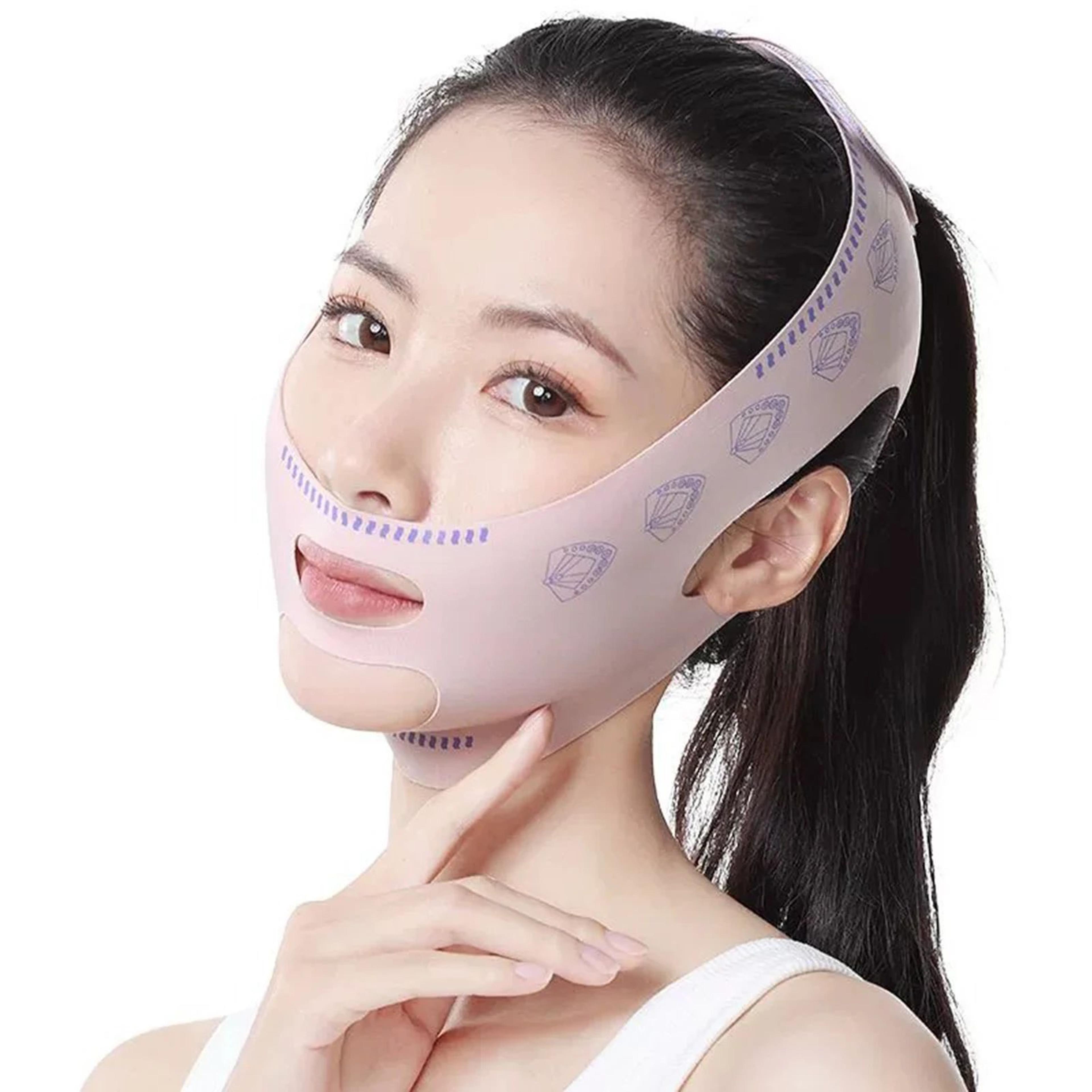 Reusable VLine Chin Strap  Adjustable Facial Support Belt With Soft Breathable Fabric For Comfortab 8