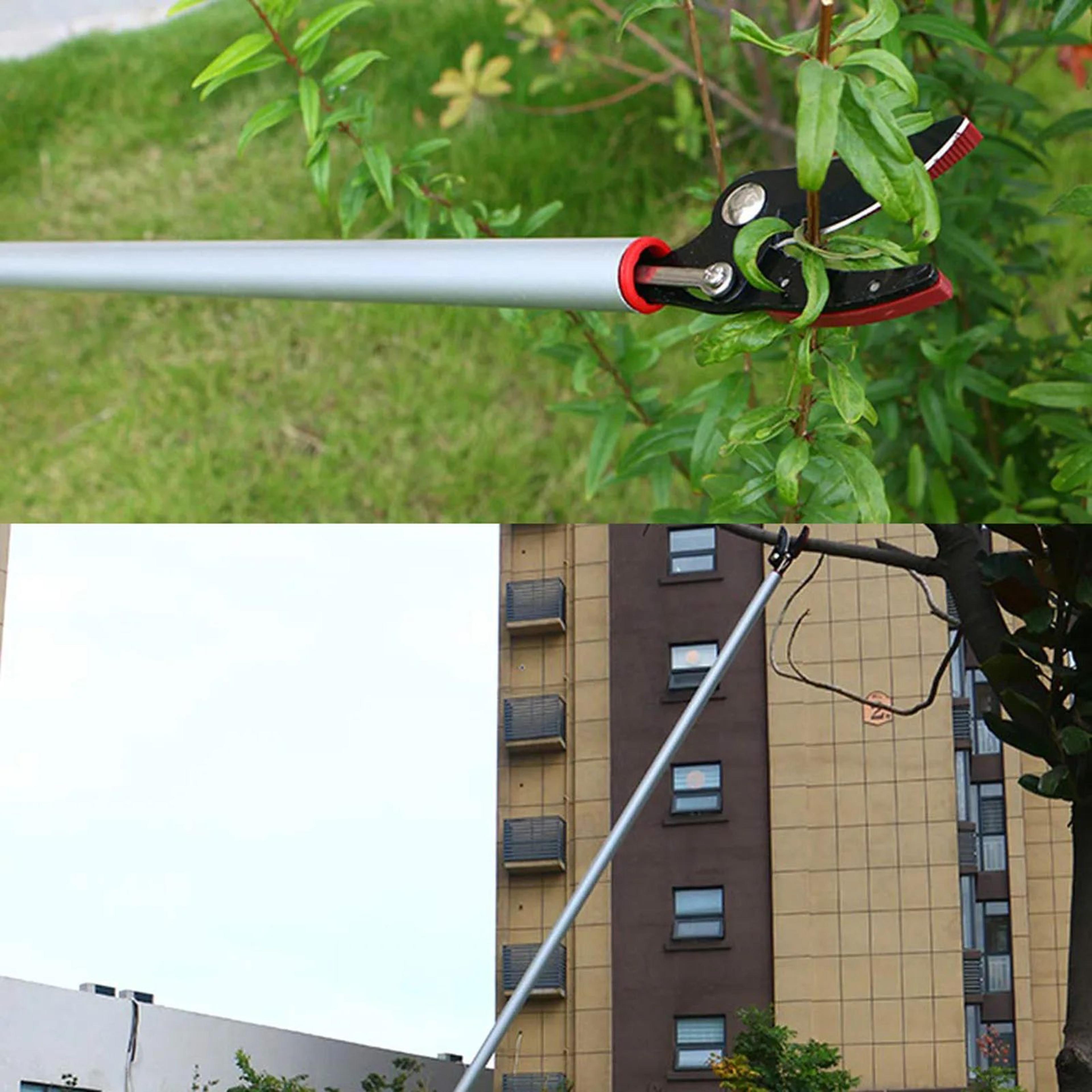 Long Reach Tree Pruner  SK5 Steel Blade  Lightweight Aluminum Rod With Ergonomic Grip For Fruit Har 1