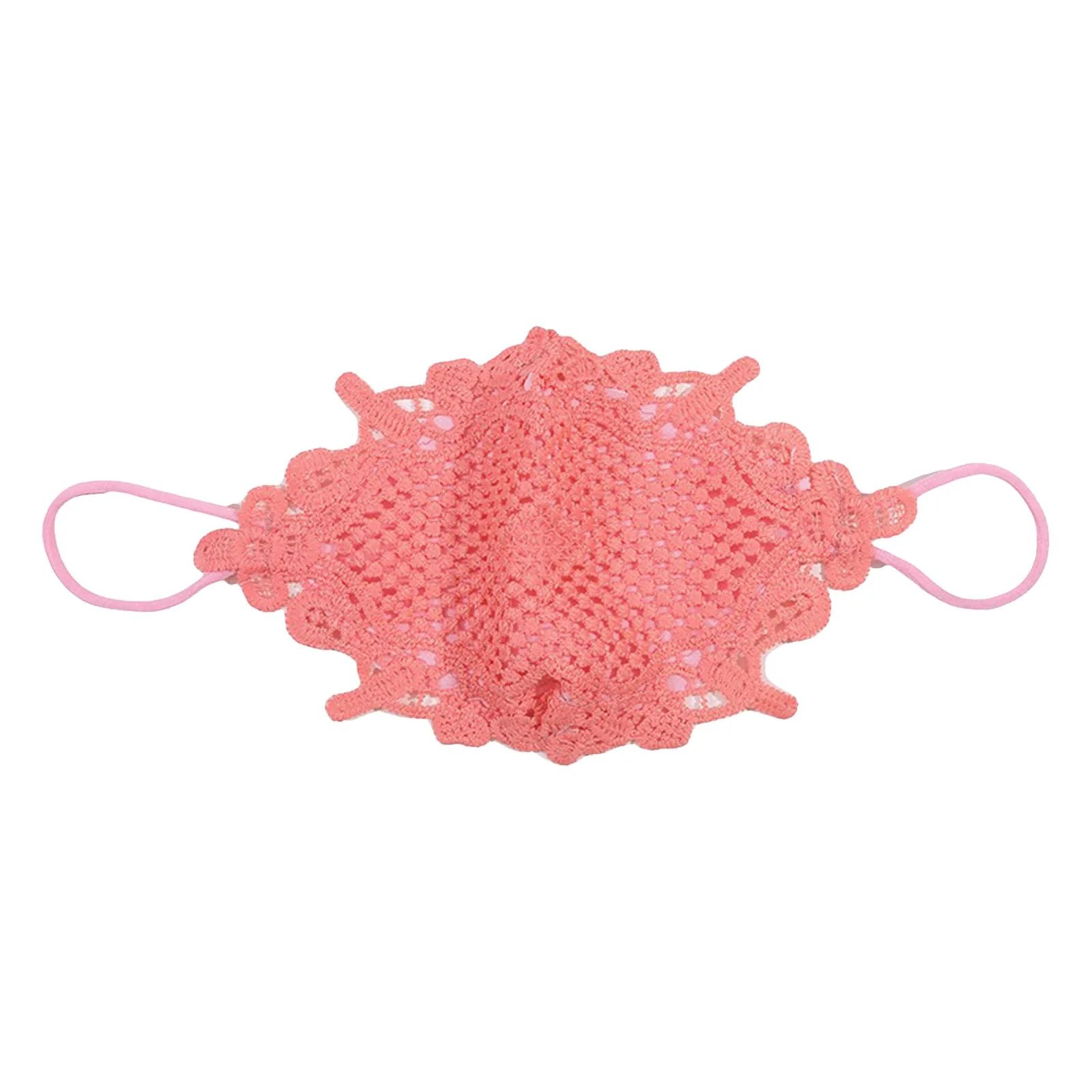 Reusable Lace Fashion Mask  Soft Cotton Face Covering With Adjustable Ear Loops For Parties Cosplay 7