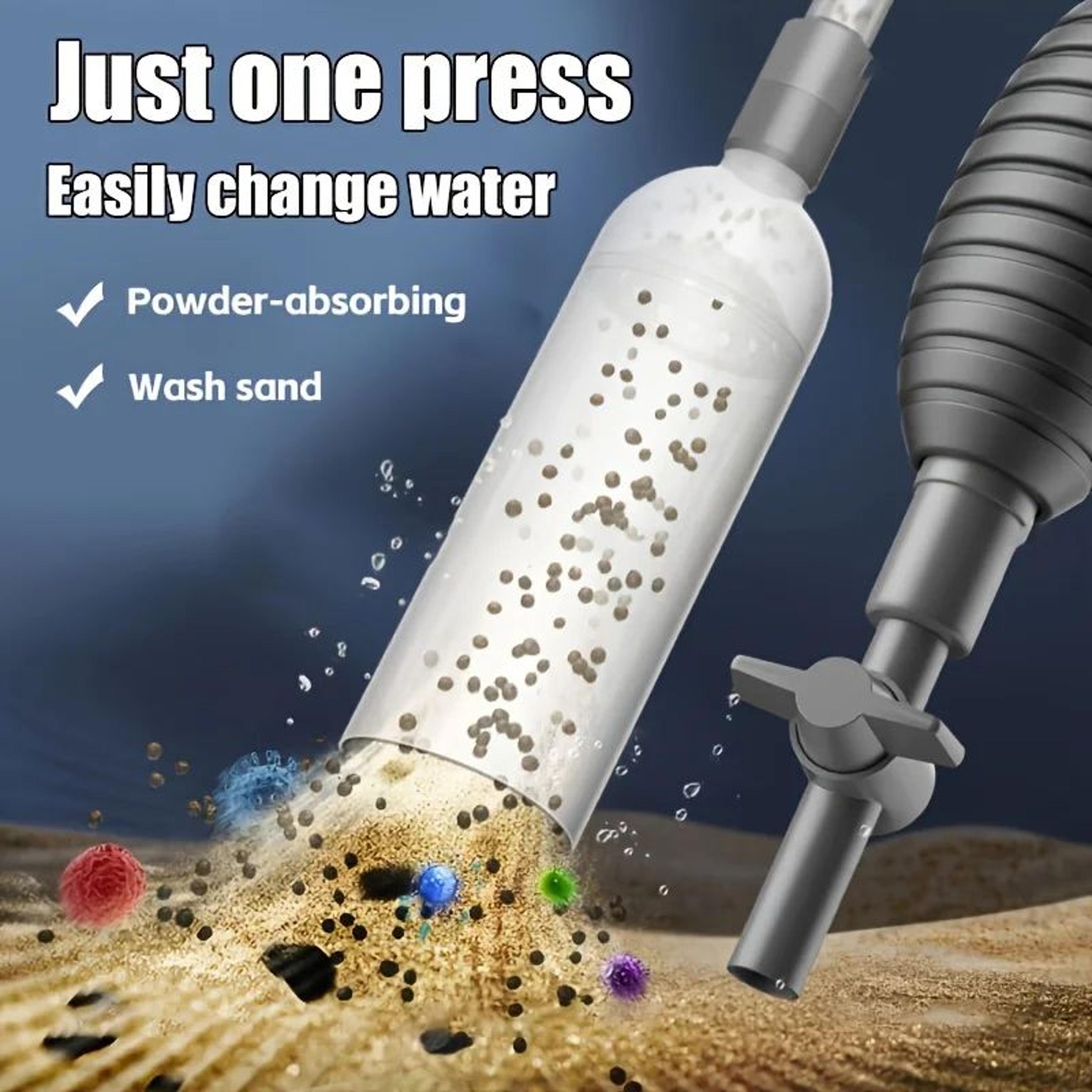 Aquarium Suction Pump Kit  Easy Water Changes And Sand Cleaning With Flexible Hose For Everyday Fis 2