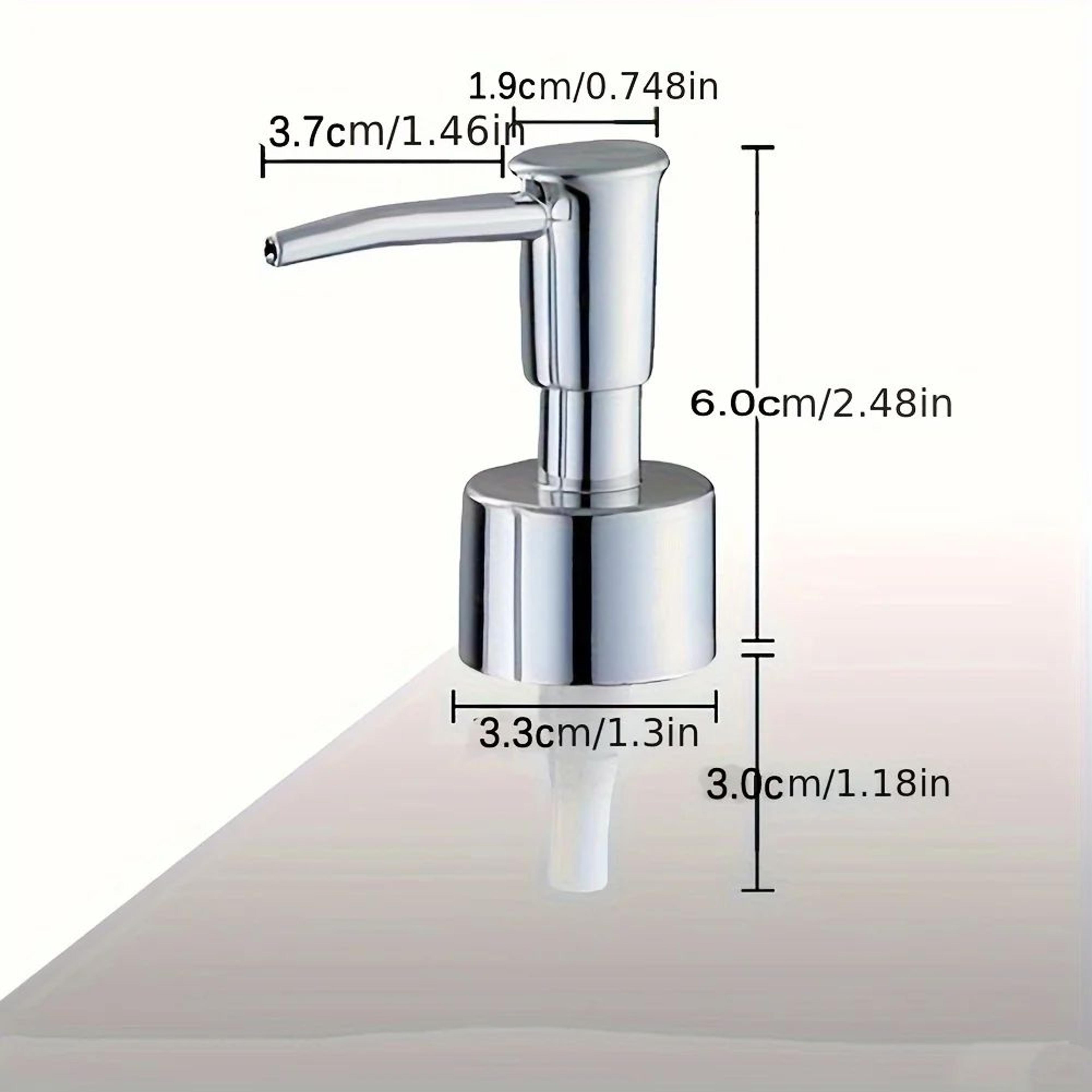 Soap And Lotion Pump Replacement  Plastic Dispenser Head With Tube For Practical Bathroom Bottle Re 5