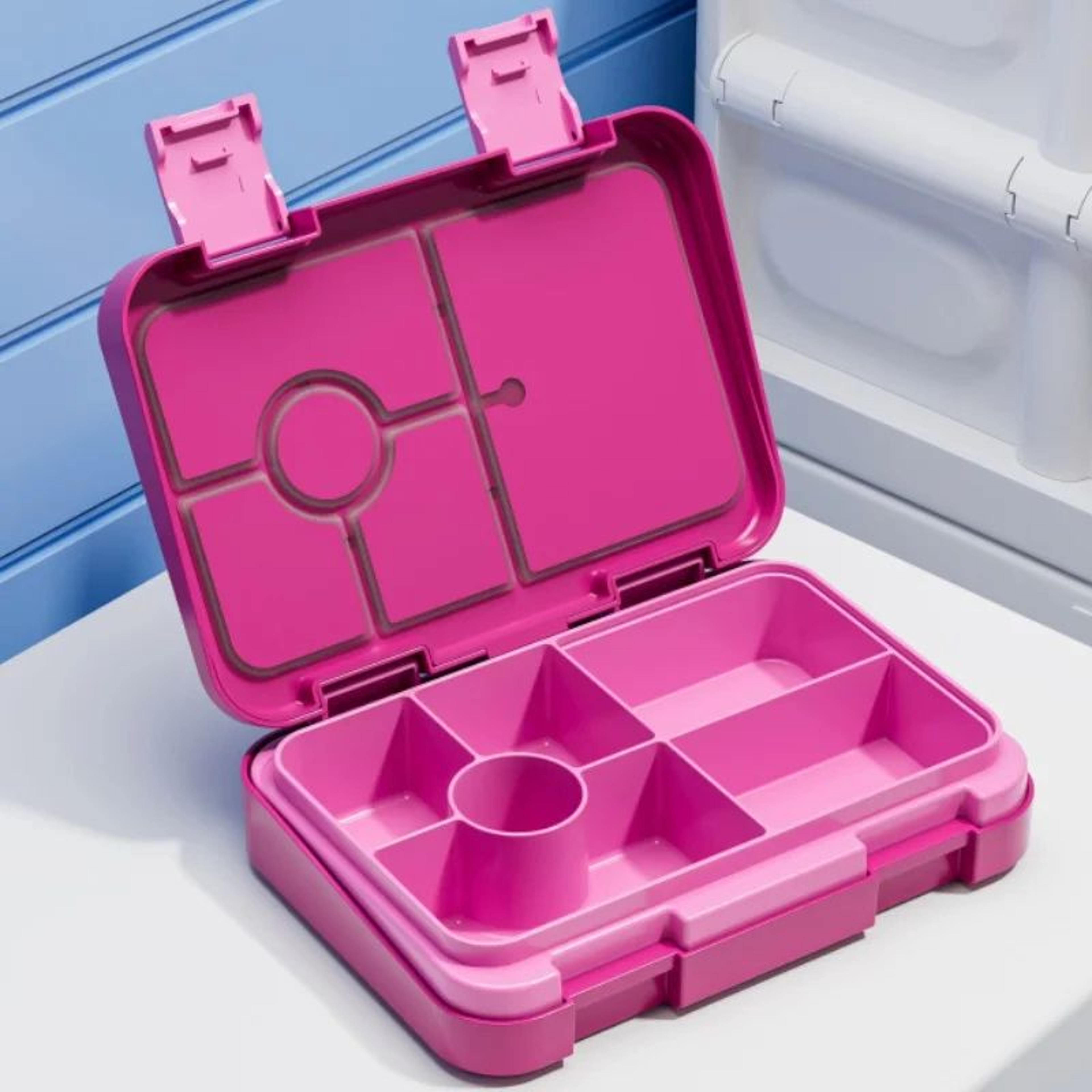 Cartoon Bento Lunch Box  37 Fl Oz Divided Leakproof BPAFree Food Container For Neat School Lunches  10