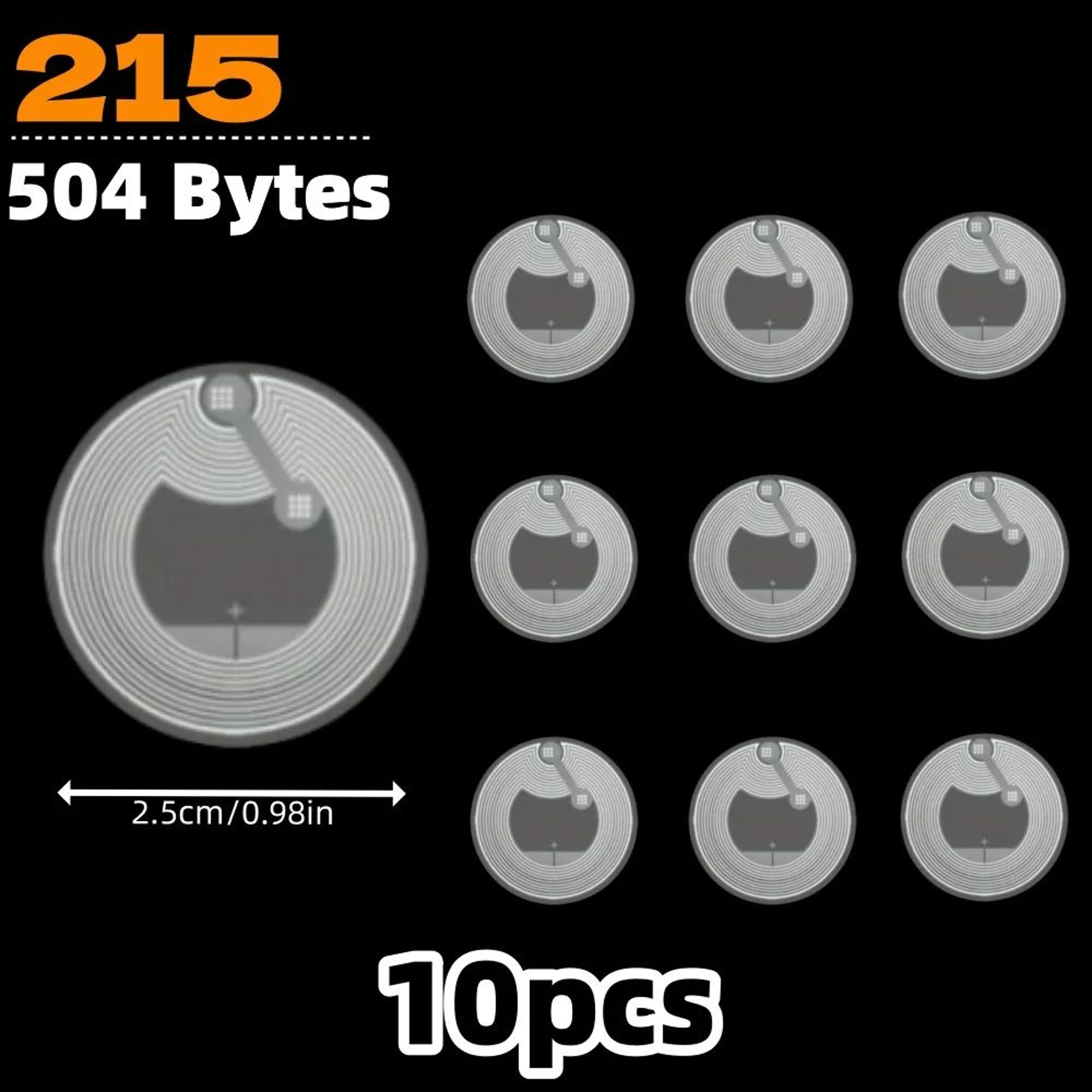 NFC Tag Stickers  Rewritable NTAG213215 Labels With 144504 Byte Memory For BatteryFree Smartphone T 8