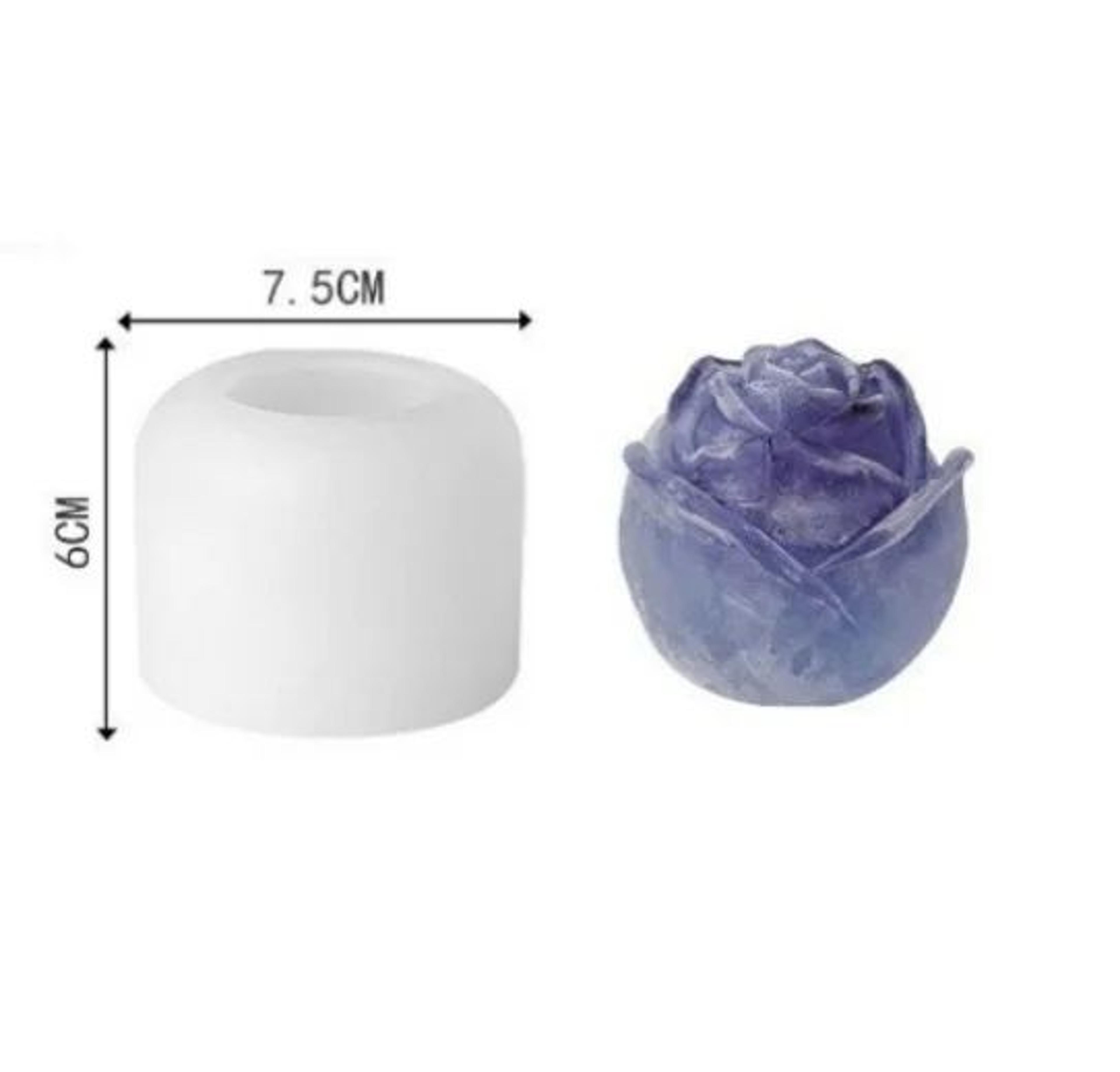 Rose Ice Cube Mold  Reusable FoodGrade Silicone Tray For Easy Release Elegant Summer Drinks And Dec 13