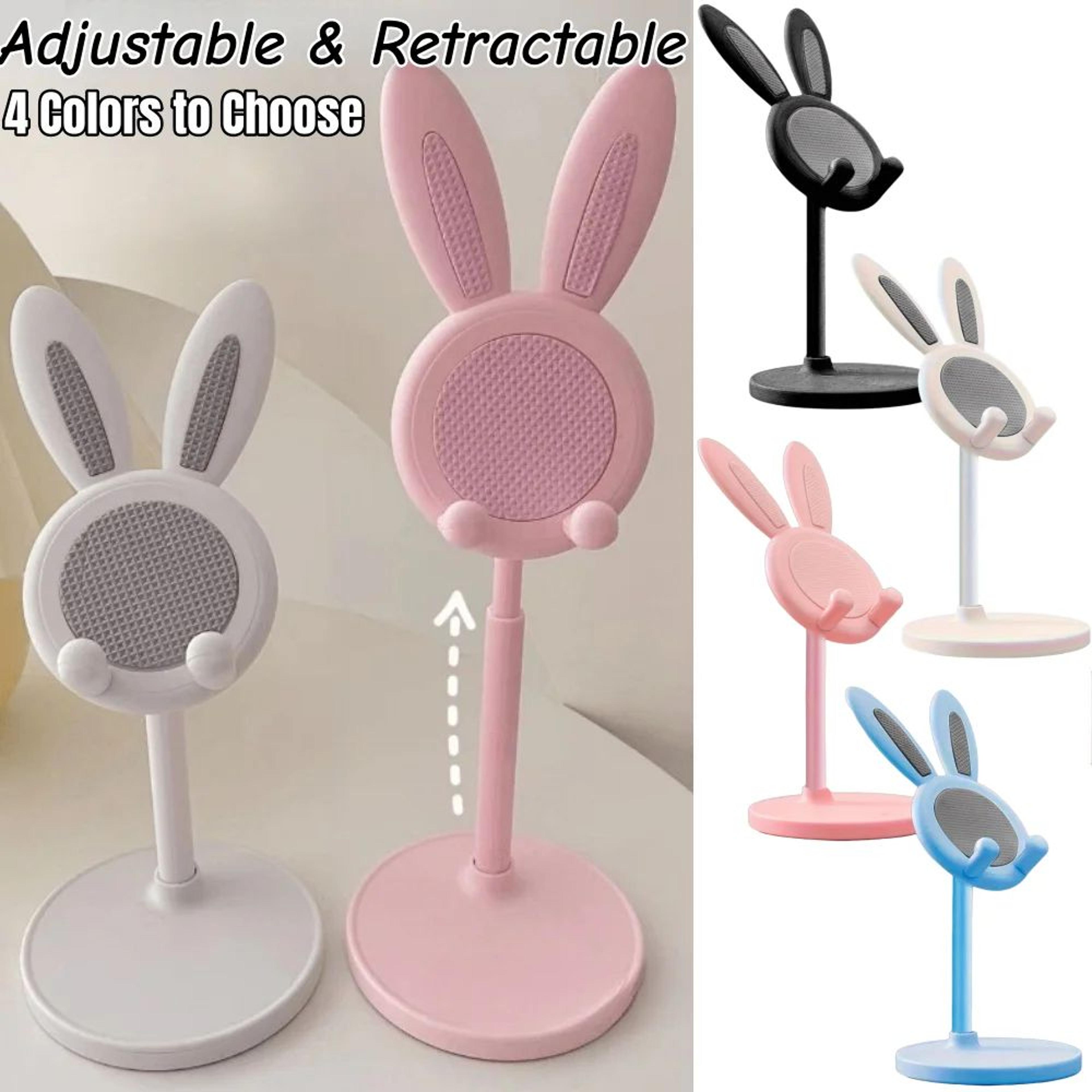 Bunny Ear Phone Stand  Adjustable Retractable Phone  Tablet Holder For HandsFree Viewing And Cute H 0