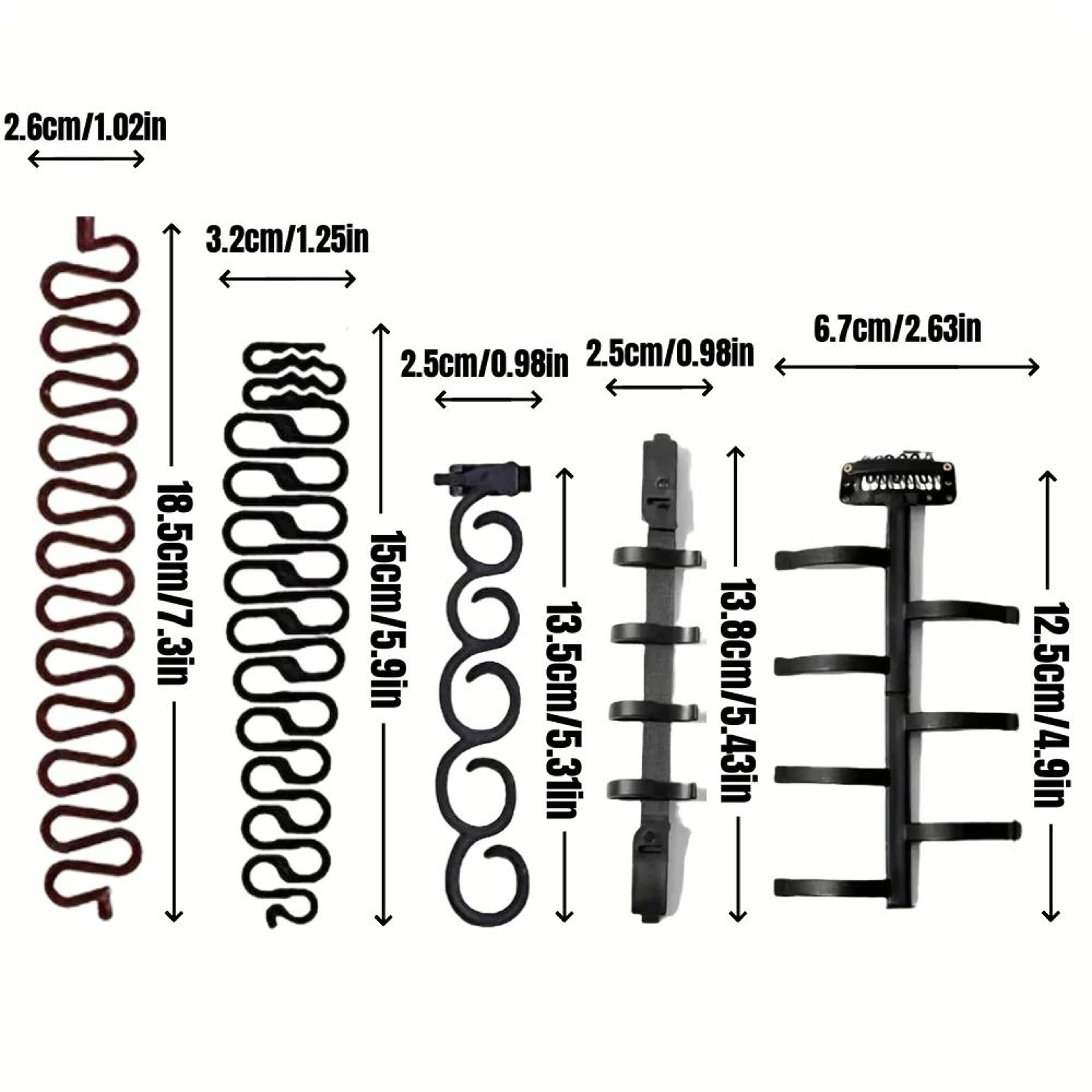 DIY Hair Braiding Tools  Fishbone Braid Maker Set For Simple Ponytail Styling Creative Braided Look