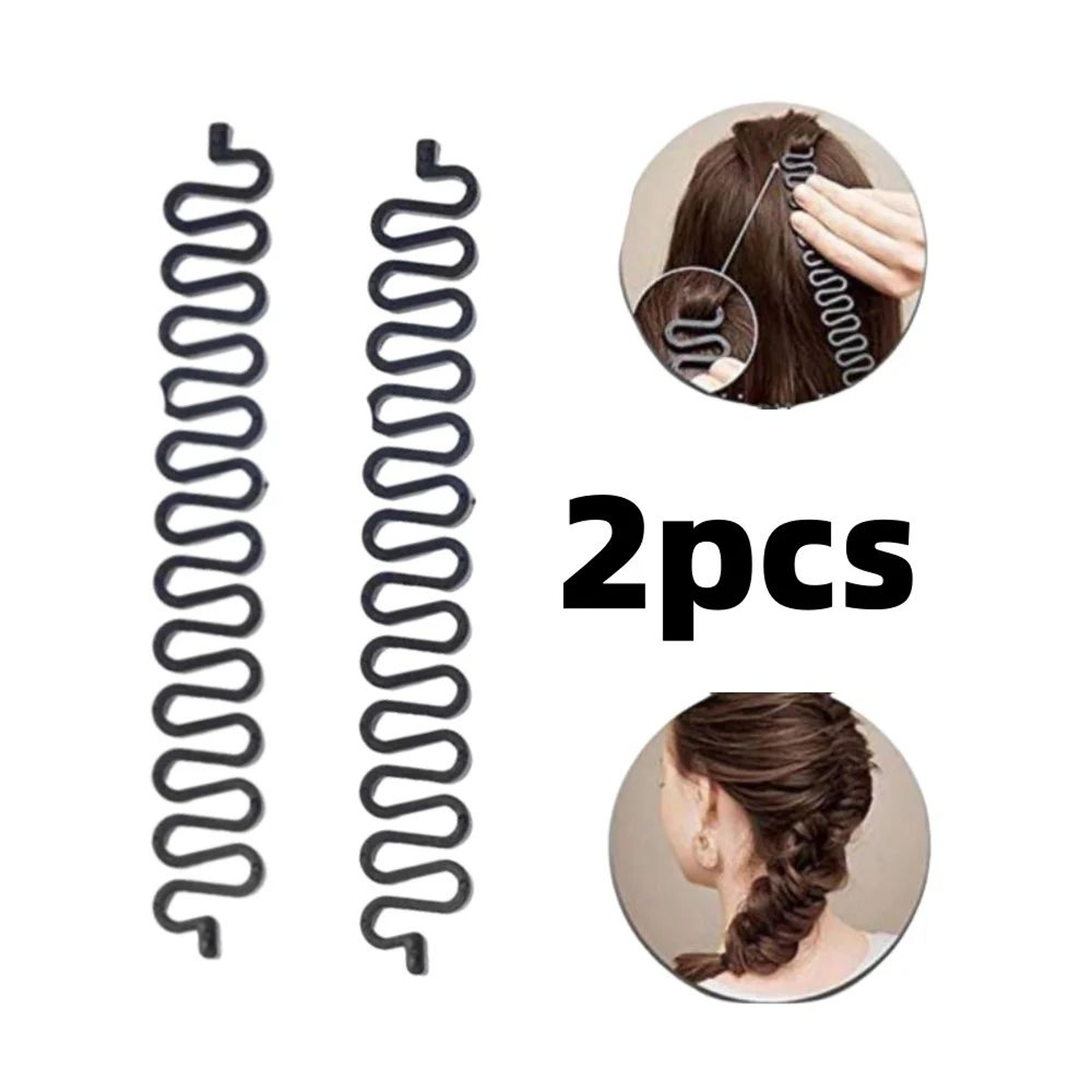 DIY Hair Braiding Tools  Fishbone Braid Maker Set For Simple Ponytail Styling Creative Braided Look
